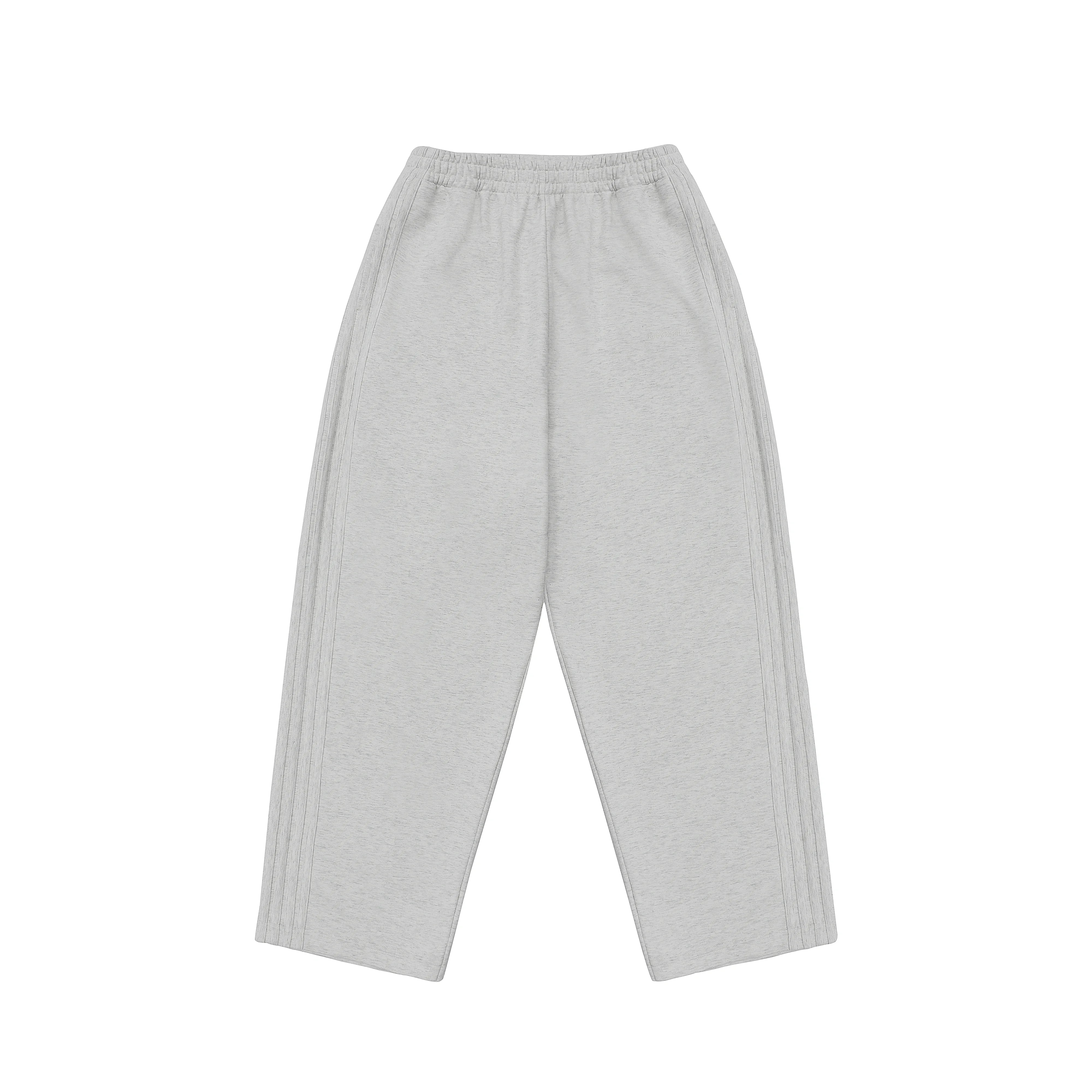 MASONPRINCE Autumn Cotton-Feel Ribbed Zip Jacket and Wide-Leg Pants Set