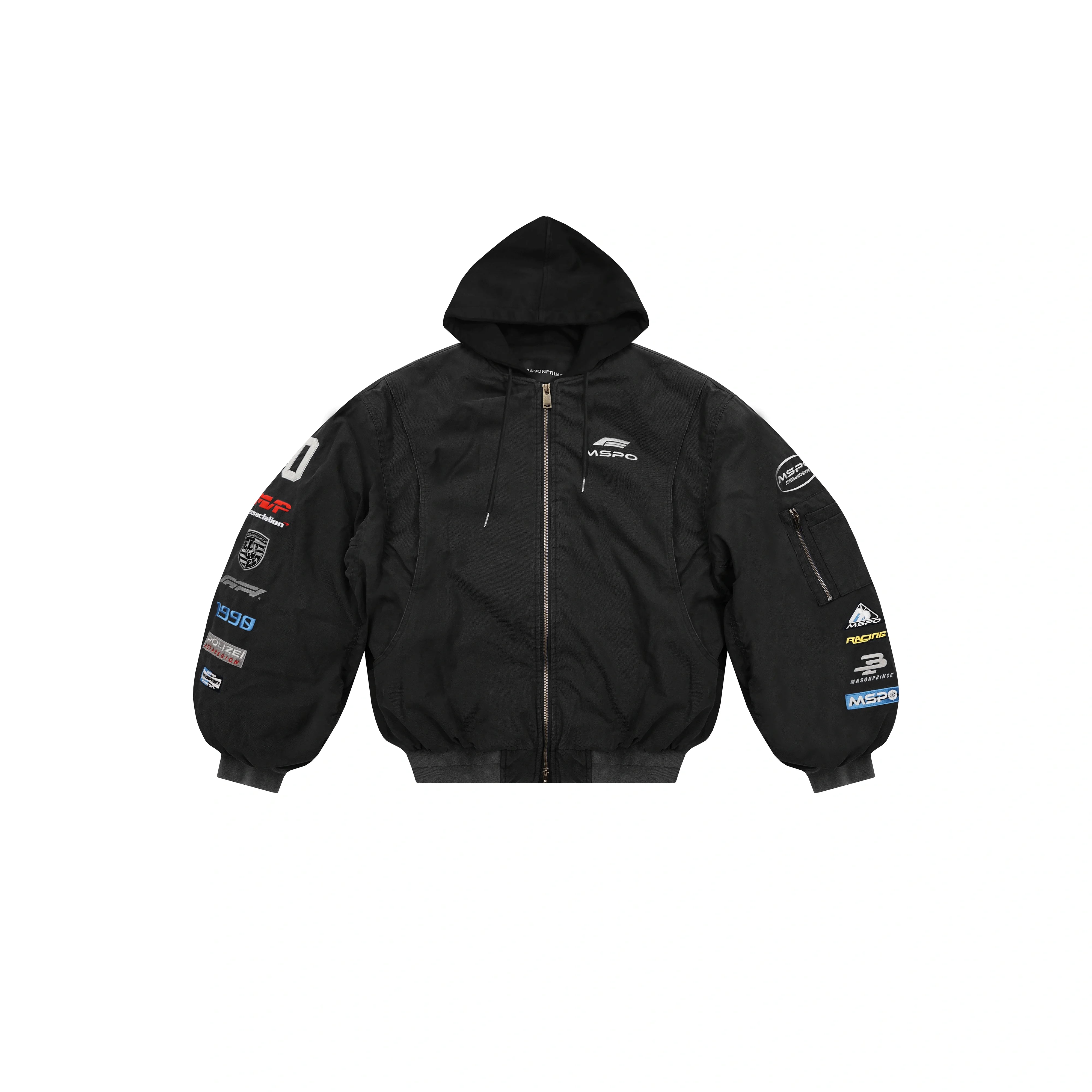 MASONPRINCE Boxy Fit Hoodie Puffer Jacket