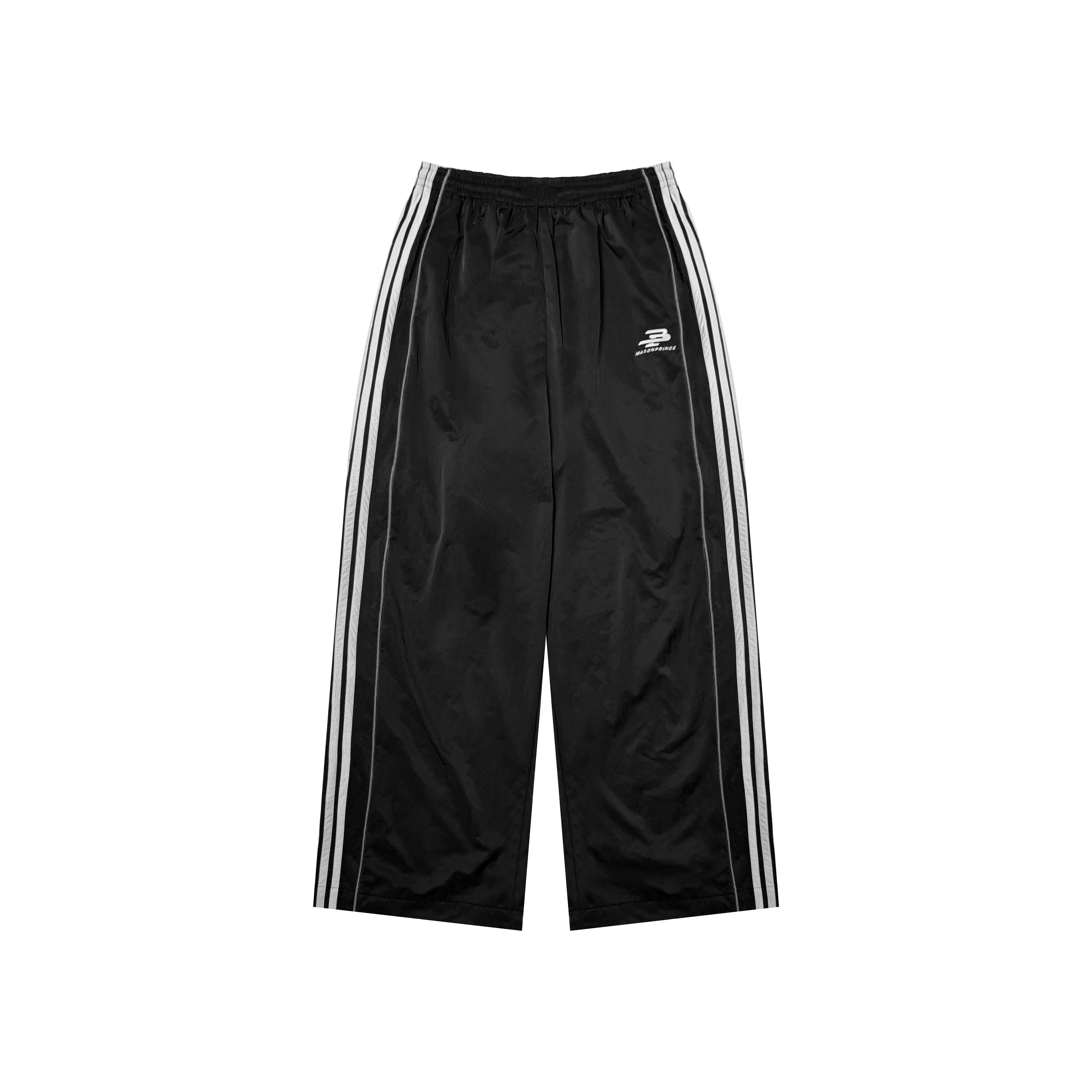 MASONPRINCE Men's Vintage Colorblock Track Suit with Stripe Detailing