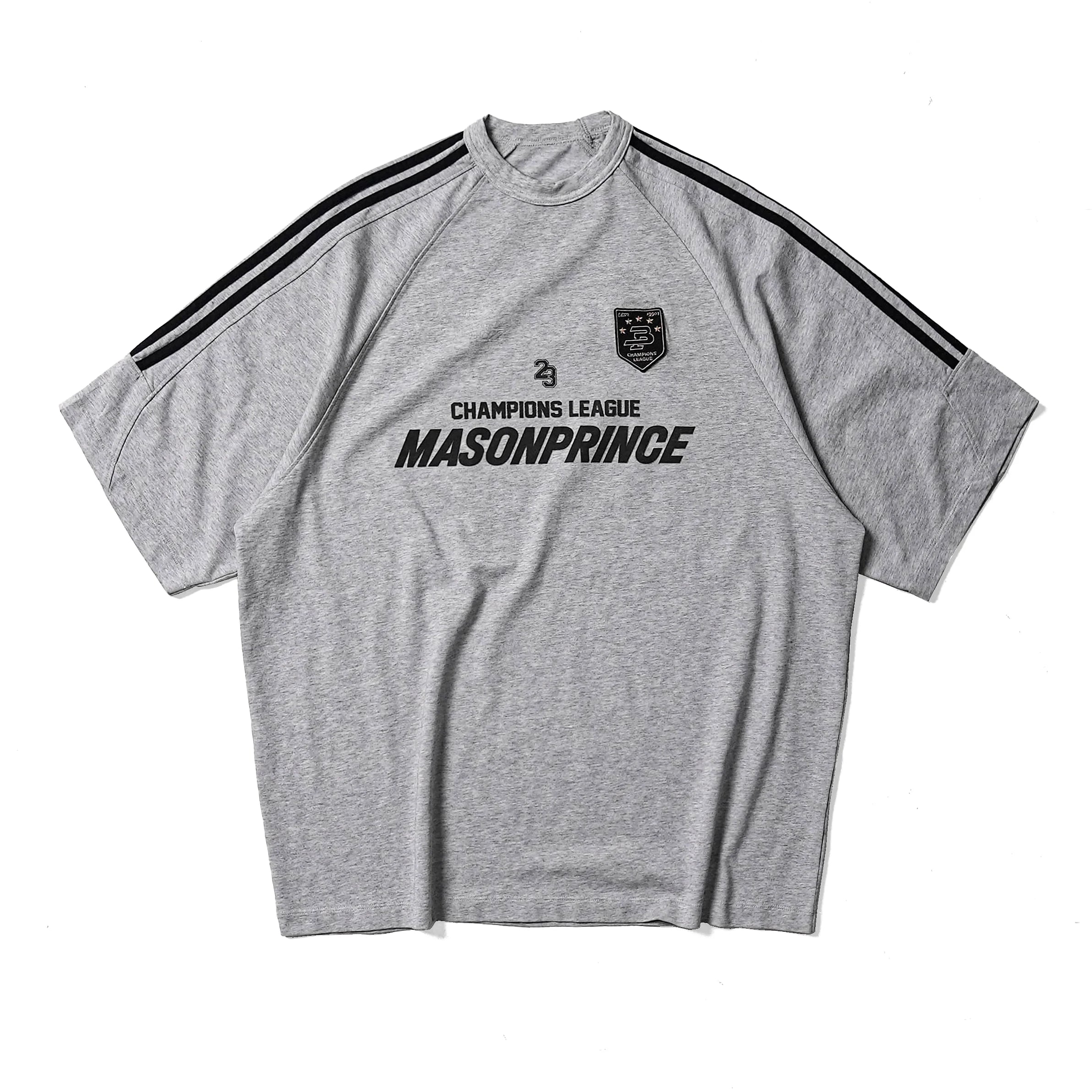 MASONPRINCE Men's 90s Style Raglan Sleeve Relaxed Fit Sports T-Shirt