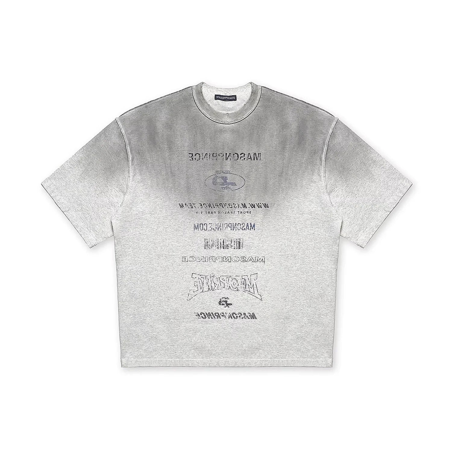 MASONPRINCE Vintage Graphic Loose Fit Short Sleeve T-Shirt