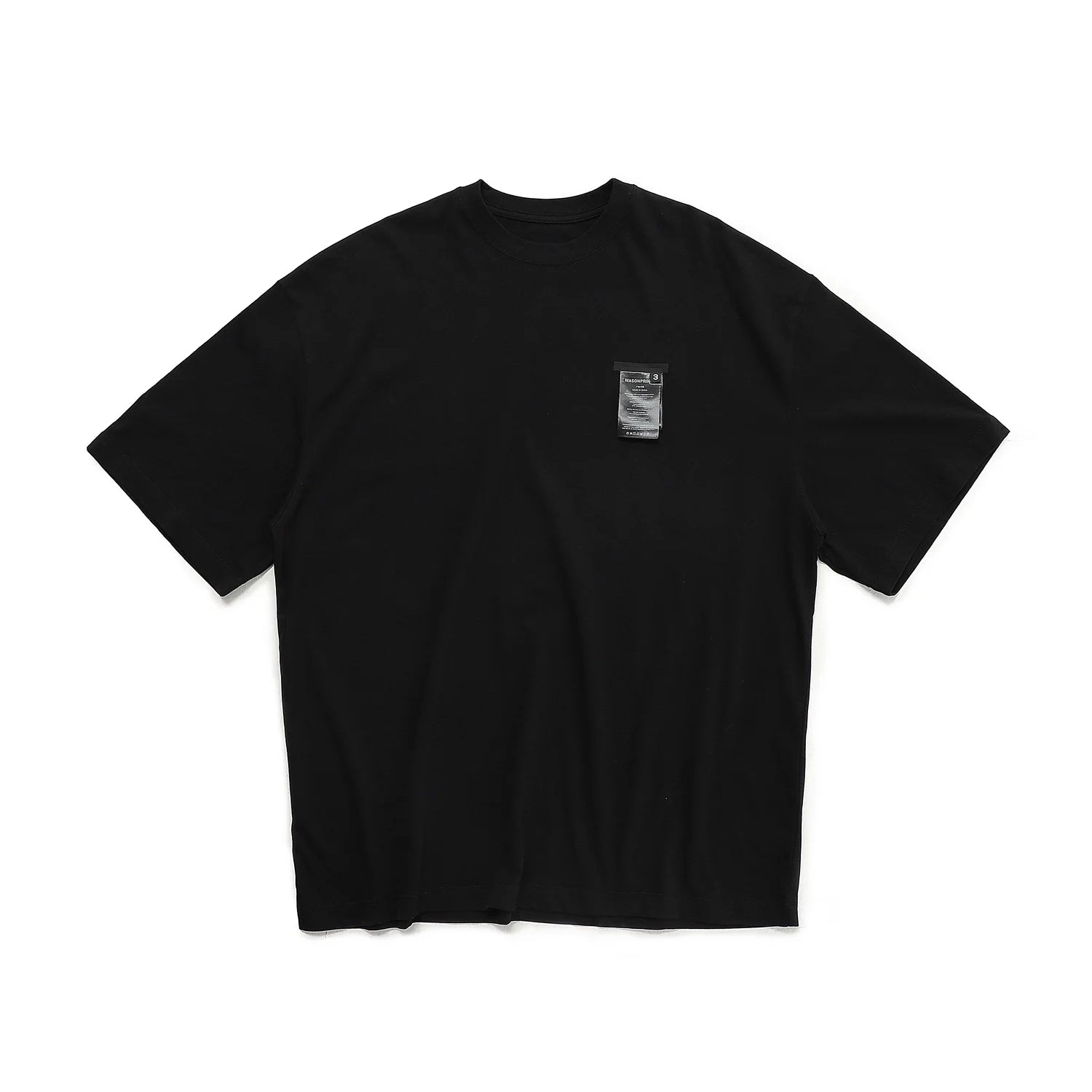 MASONPRINCE Women's Cropped Washed Knit T-Shirt with Short Sleeves