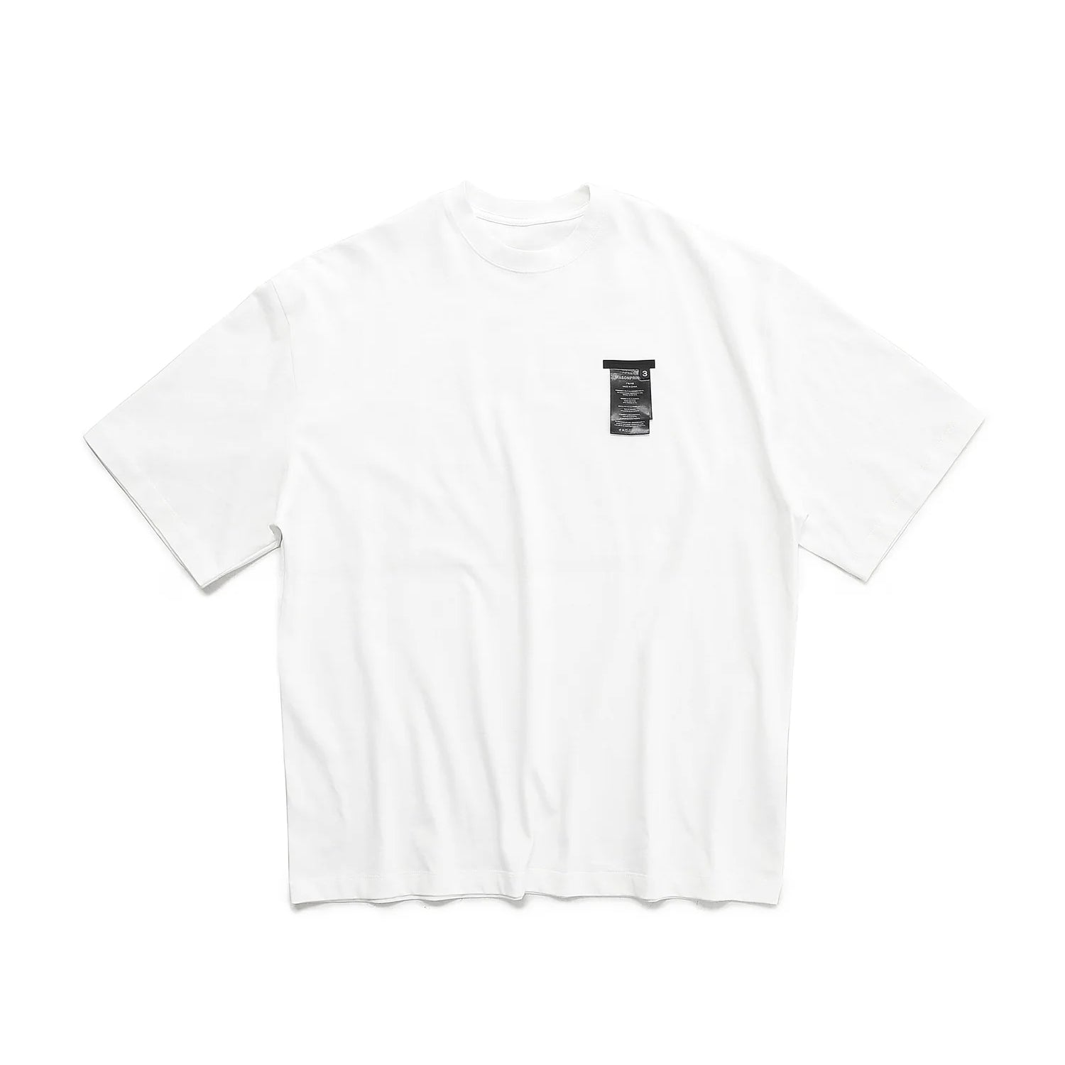 MASONPRINCE Women's Cropped Washed Knit T-Shirt with Short Sleeves