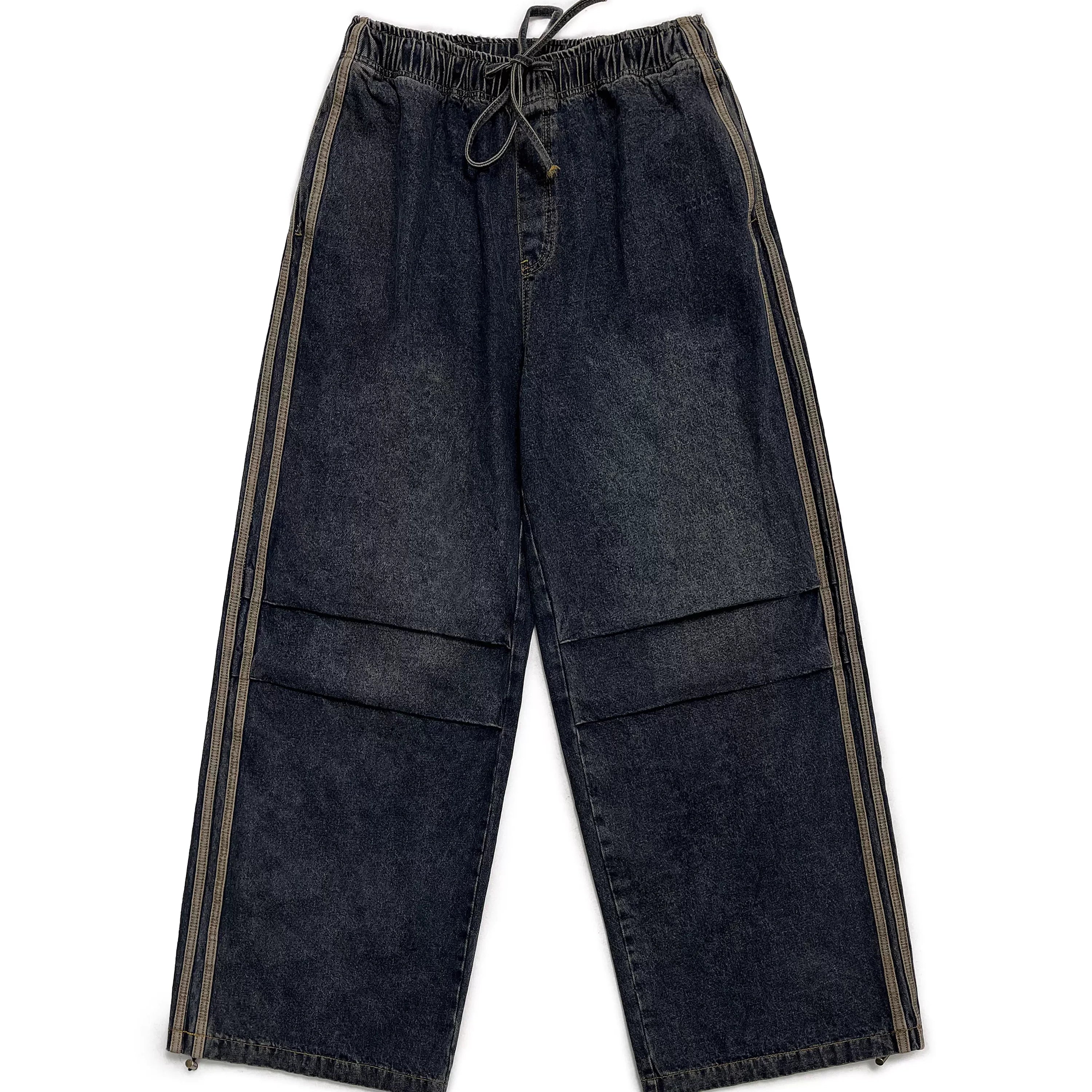 MASONPRINCE Men's Loose Fit Retro Parachute Jeans