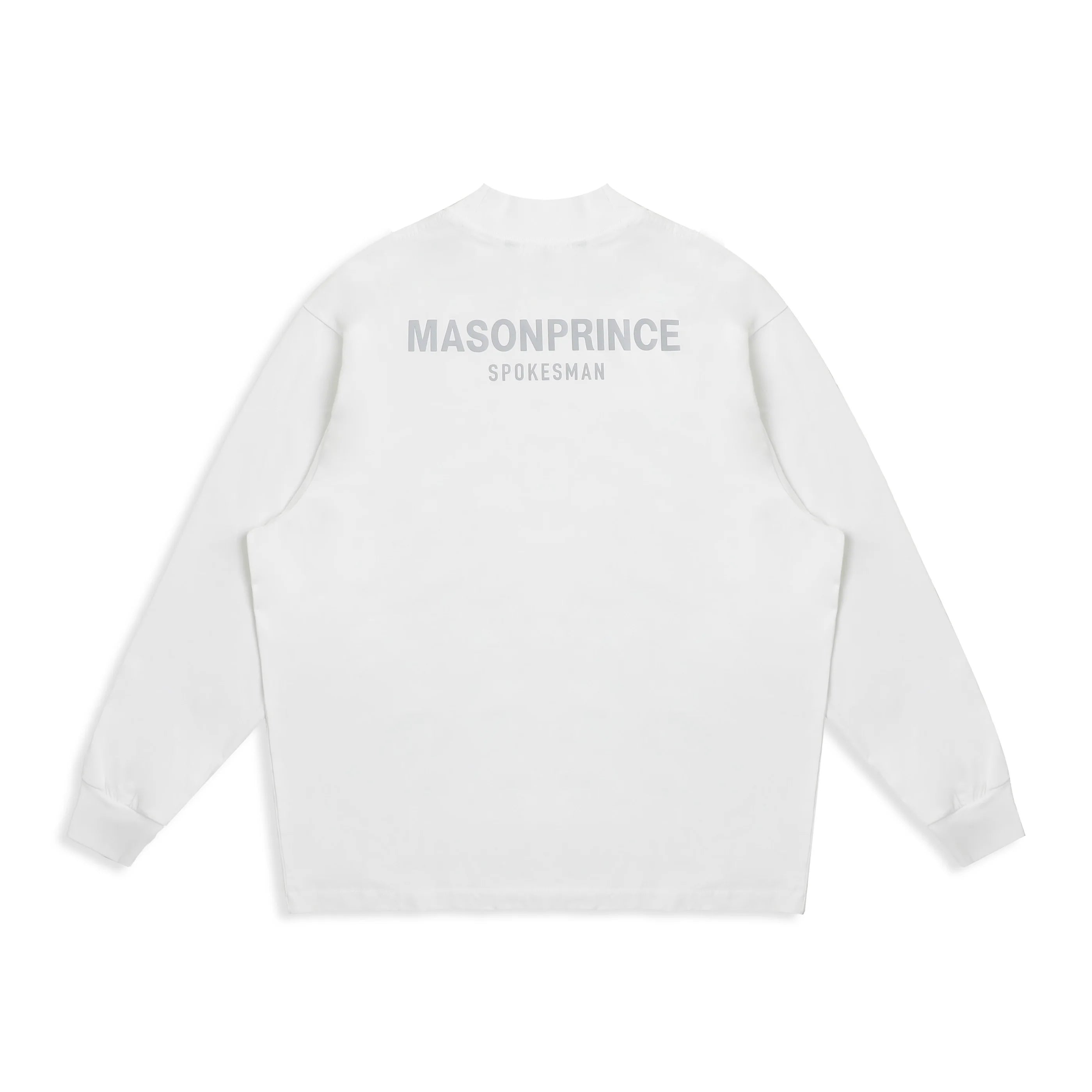 MASONPRINCE Reflective Heavyweight Knit Long Sleeve Tee