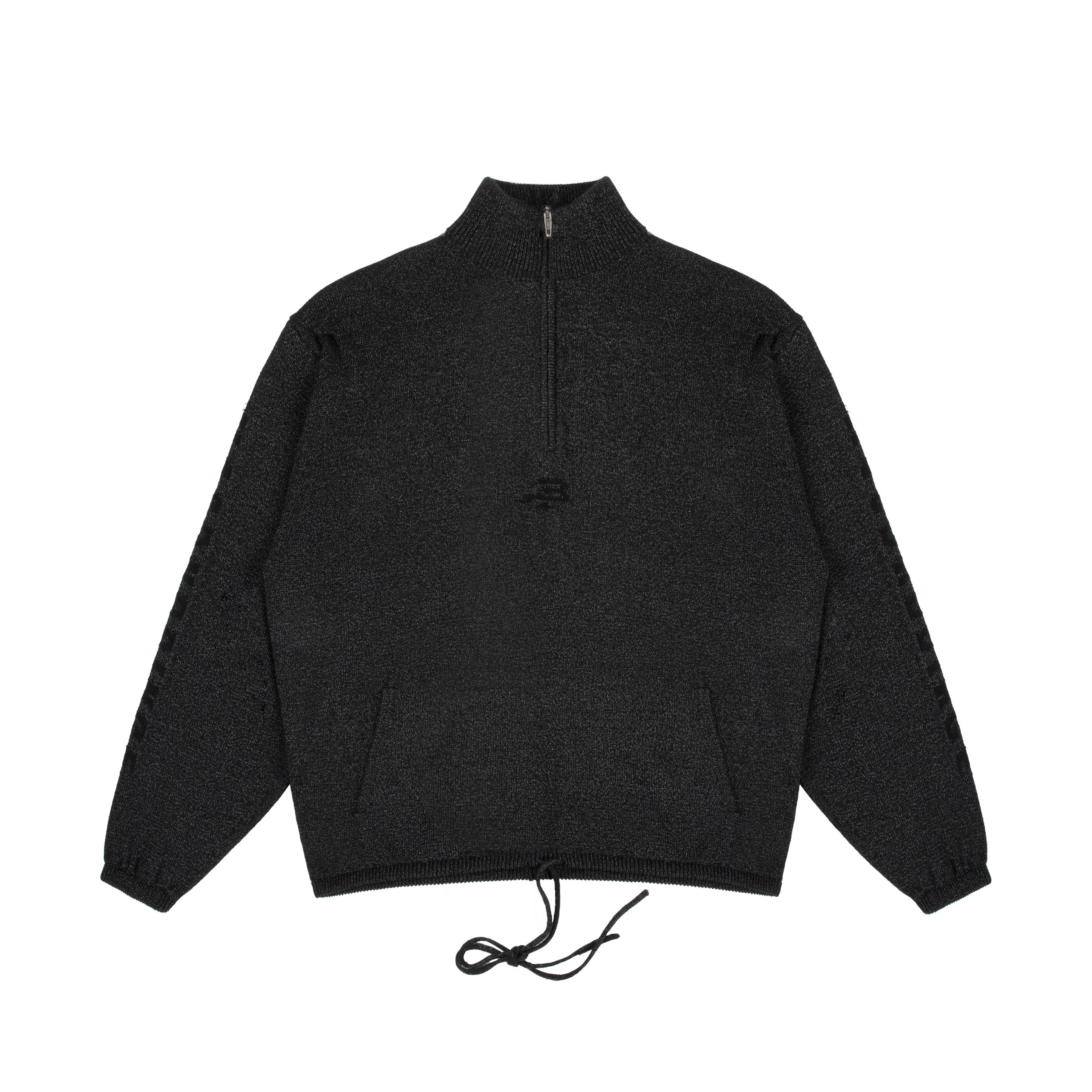 MASONPRINCE Reflective Knit Hoodie and Pants Set with Face Mask