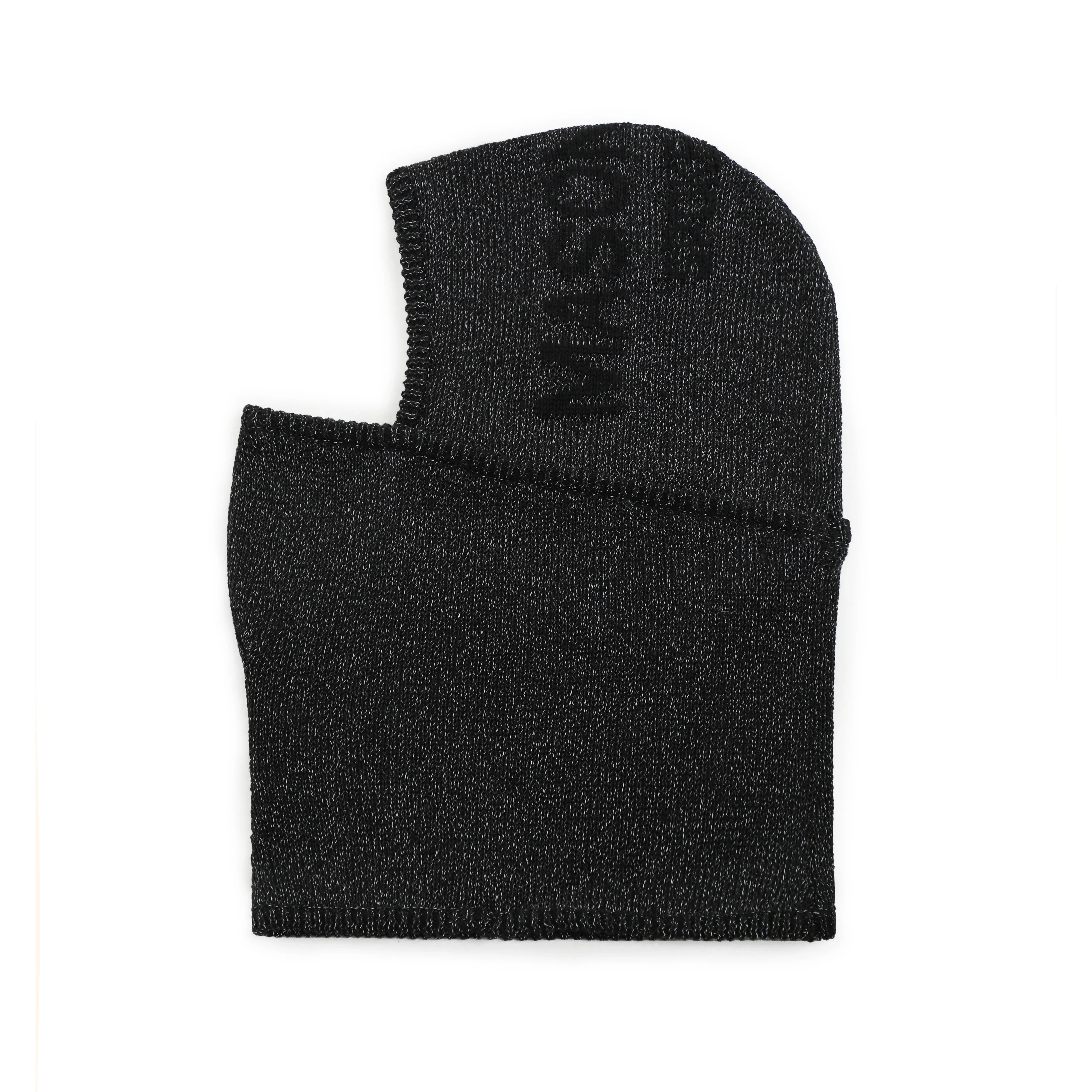 MASONPRINCE Reflective Knit Hoodie and Pants Set with Face Mask