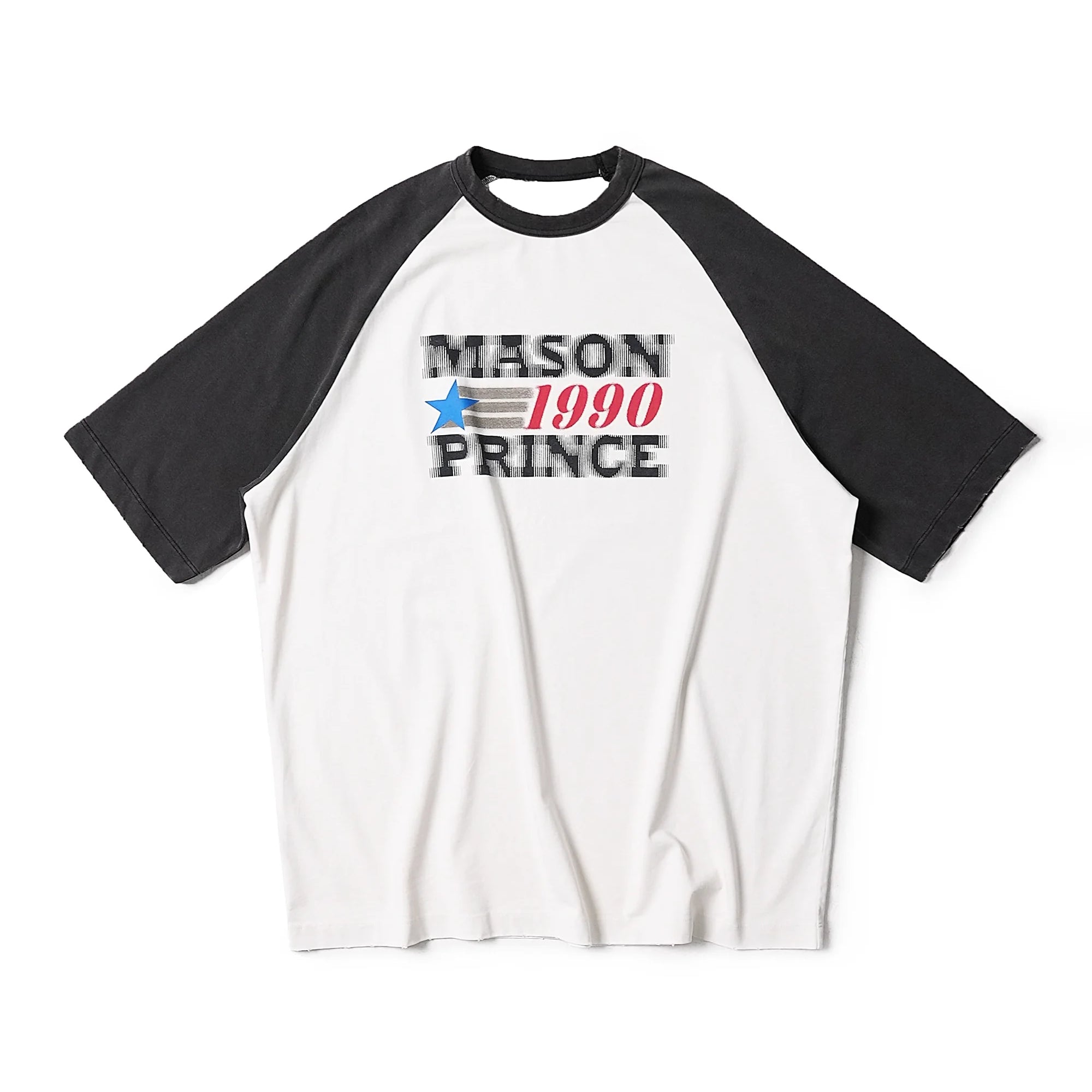 MASONPRINCE Men's Summer Raglan Sleeve Casual T-Shirt