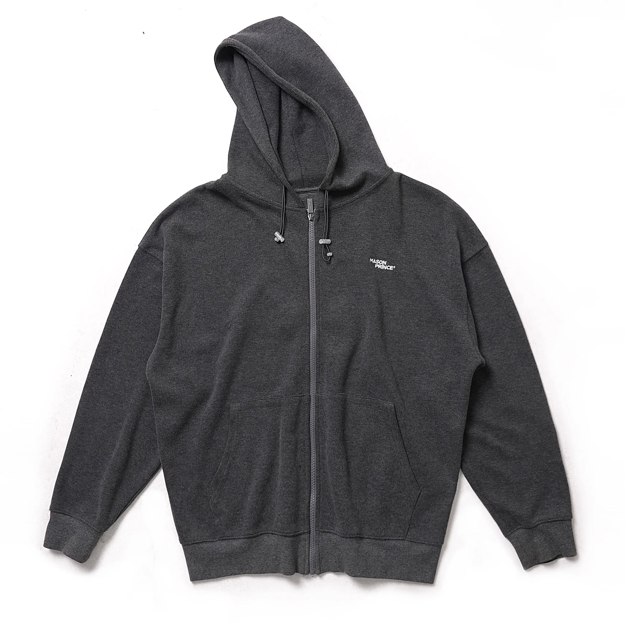 MASONPRINCE Men's Loose Fit Zip-Up Hoodie for Spring and Autumn