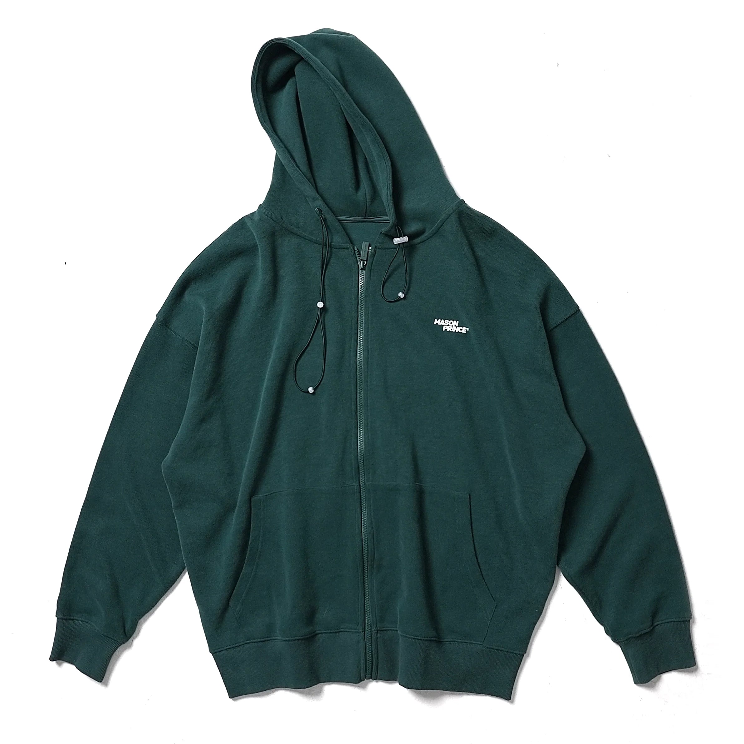 MASONPRINCE Men's Loose Fit Zip-Up Hoodie for Spring and Autumn