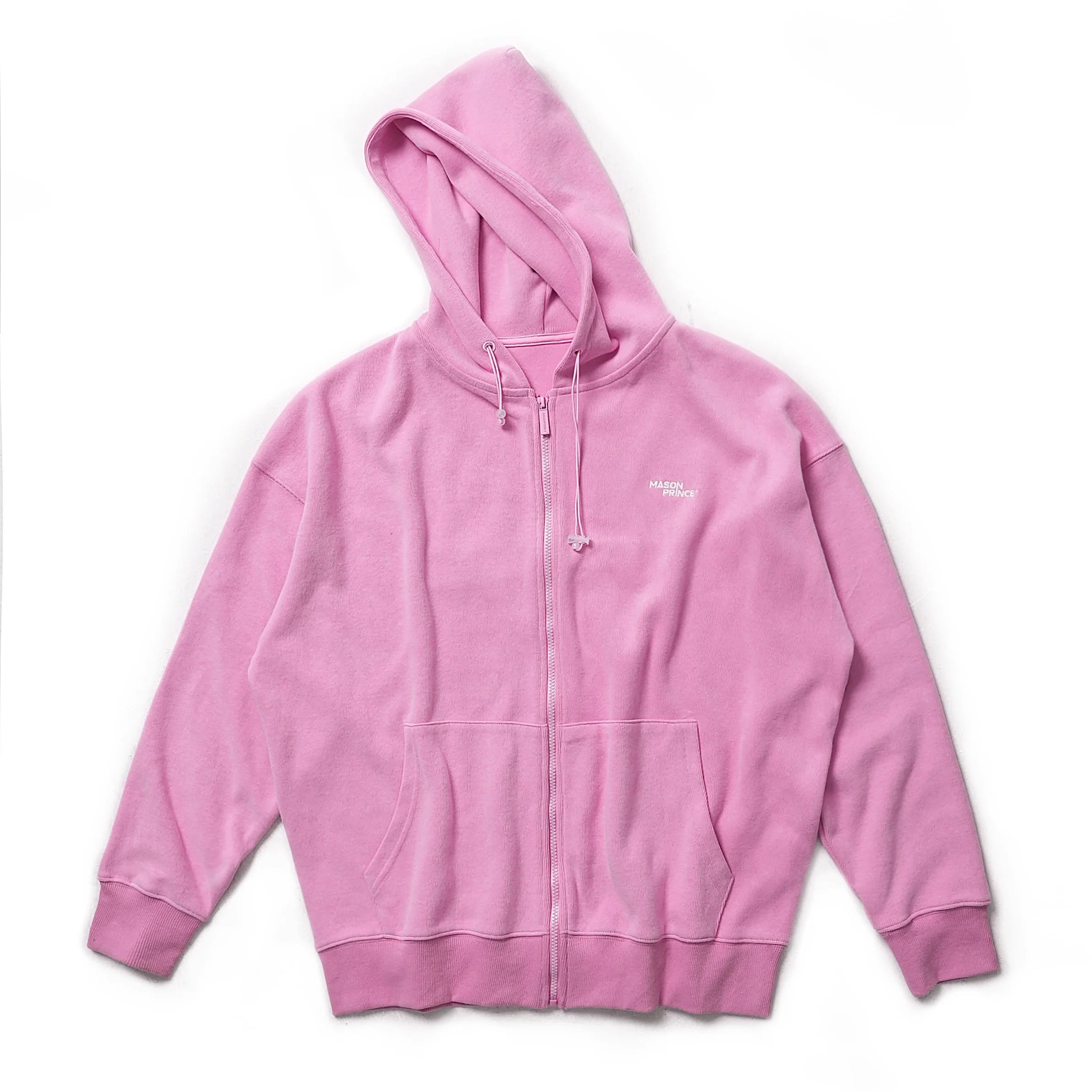 MASONPRINCE Men's Loose Fit Zip-Up Hoodie for Spring and Autumn