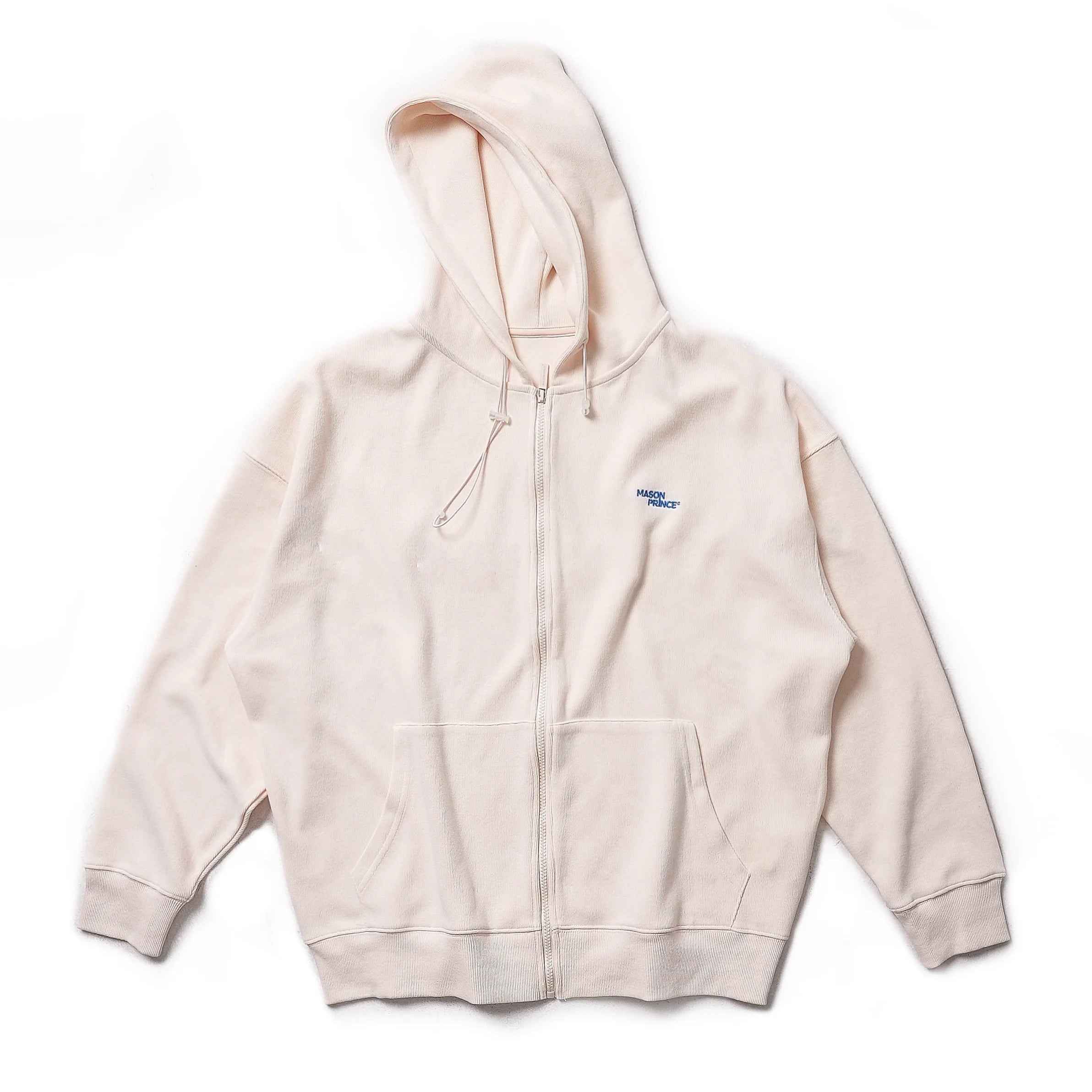 MASONPRINCE Men's Loose Fit Zip-Up Hoodie for Spring and Autumn