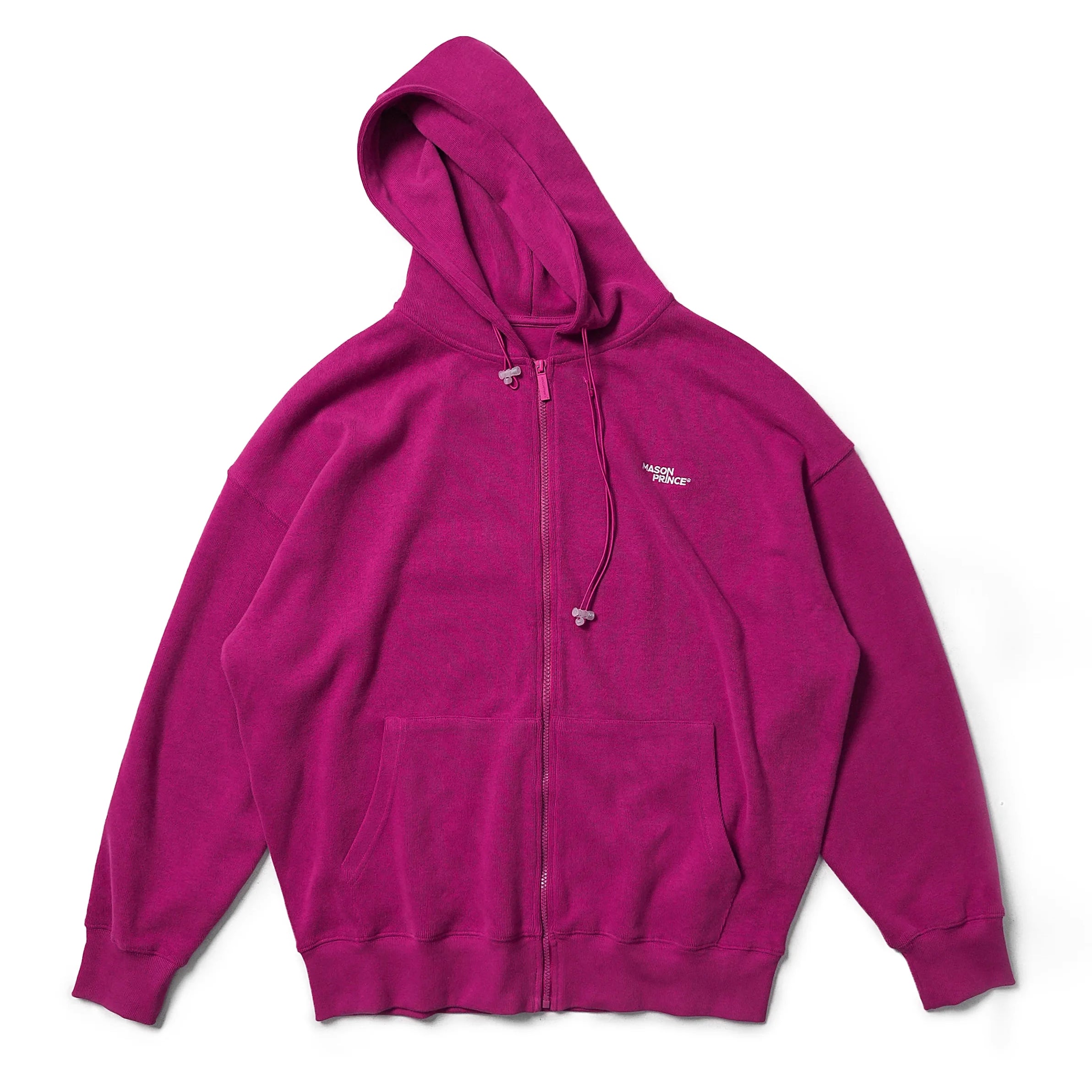 MASONPRINCE Men's Loose Fit Zip-Up Hoodie for Spring and Autumn