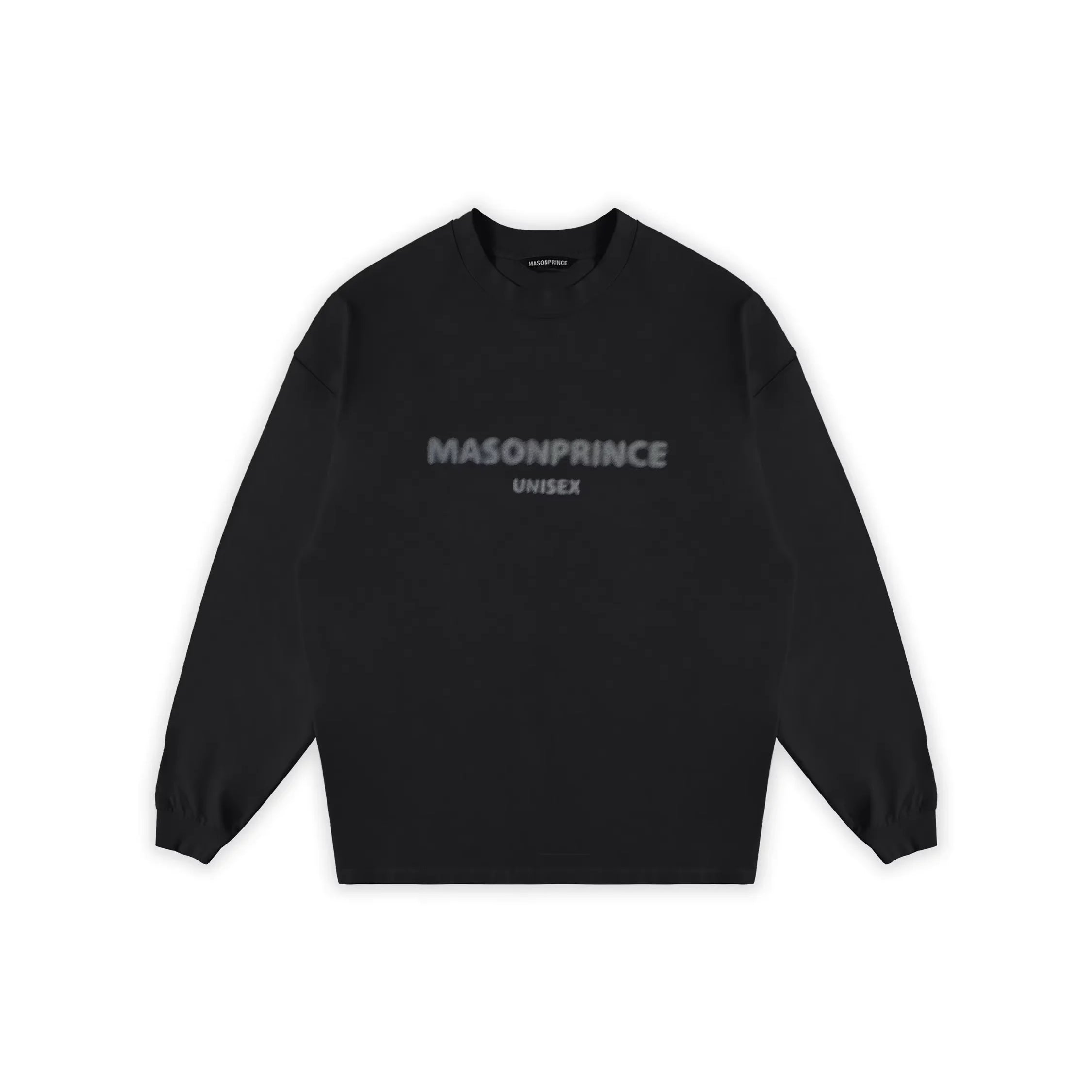 MASONPRINCE Men's Lightweight Long-Sleeve T-Shirt with Bold Chest Print