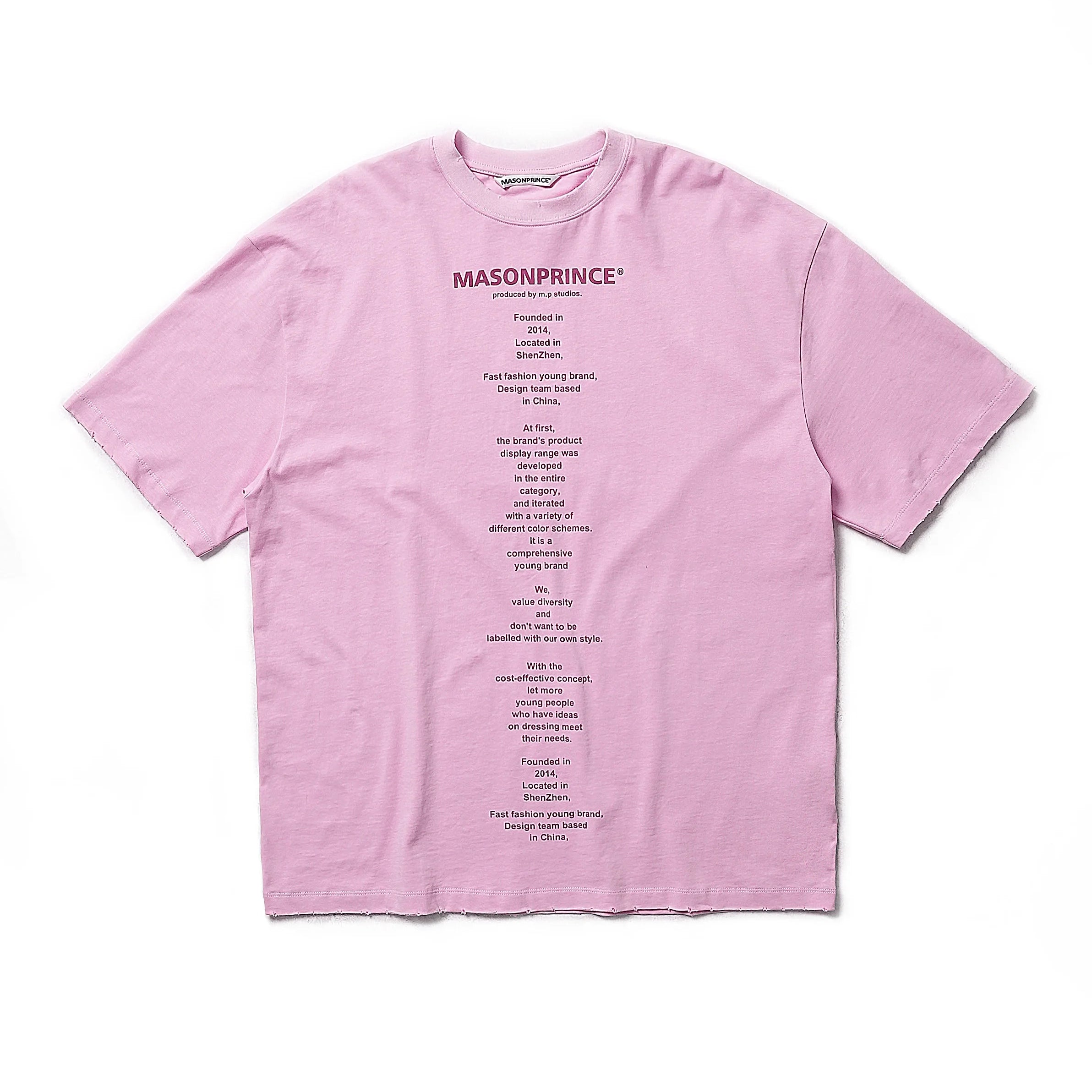 MASONPRINCE Oversized Graphic T-Shirt with Wide-Leg Pants Set