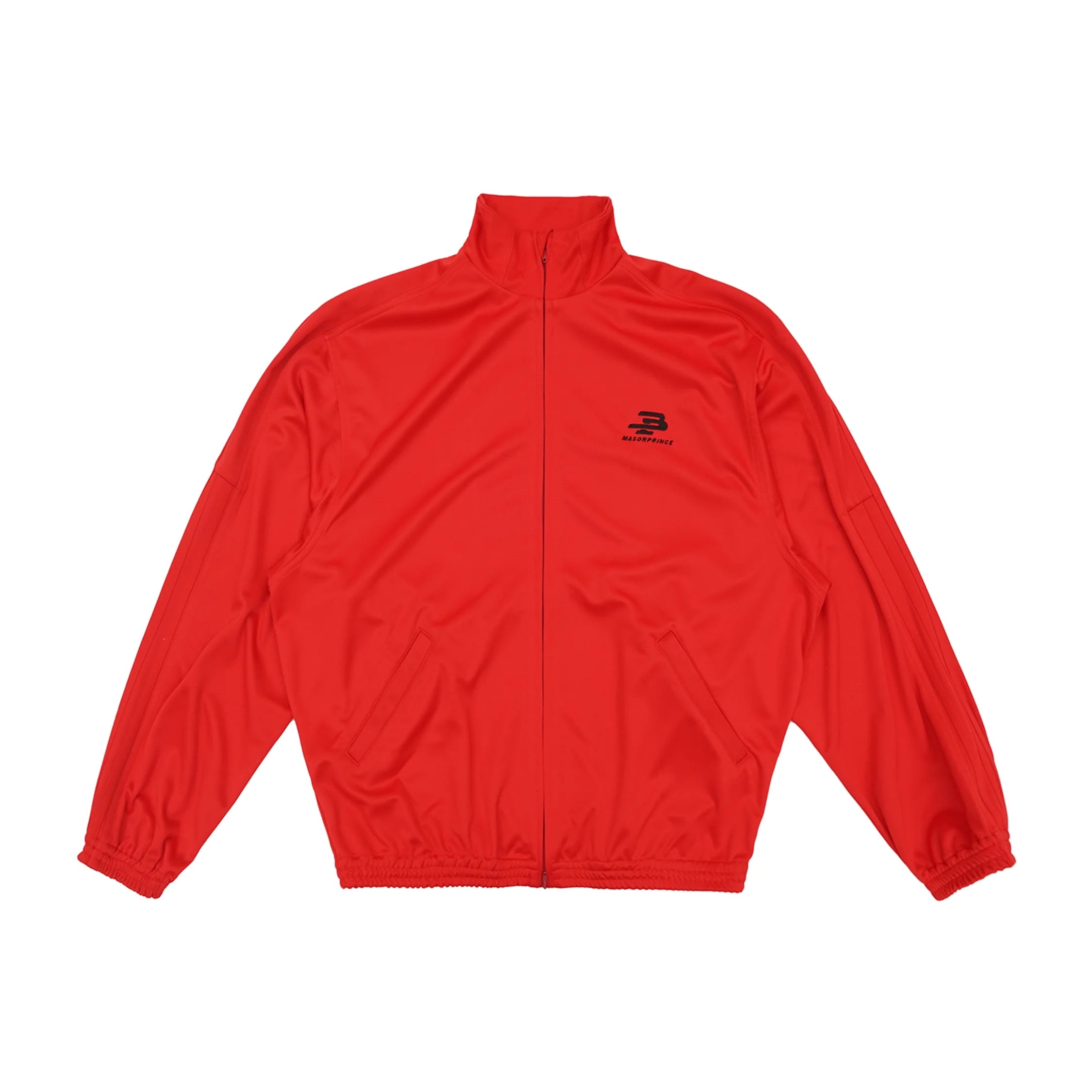 MASONPRINCE Tonal Stripe Embroidered Coach Jacket