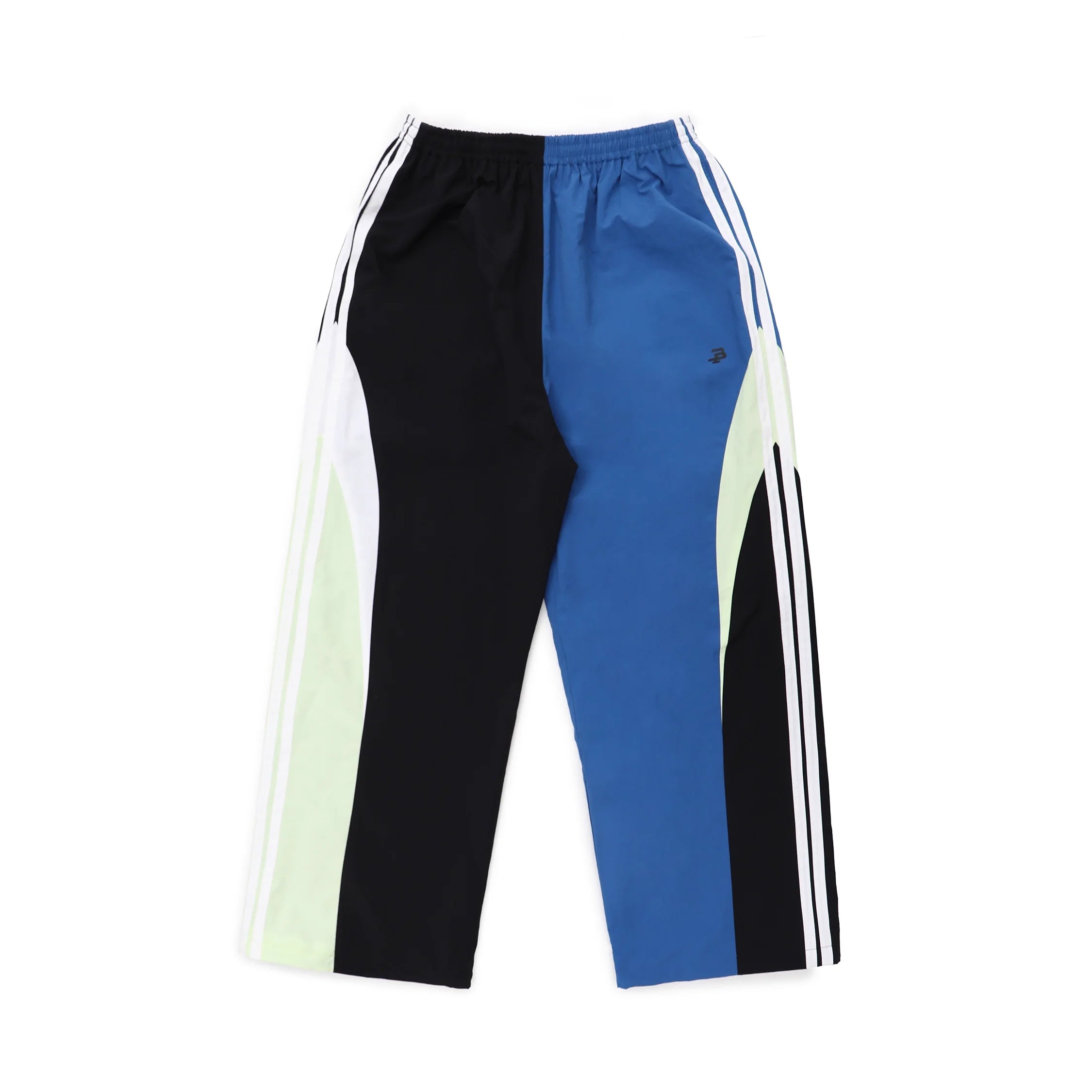 MASONPRINCE Colorblock Nylon Wide-Leg Track Pants