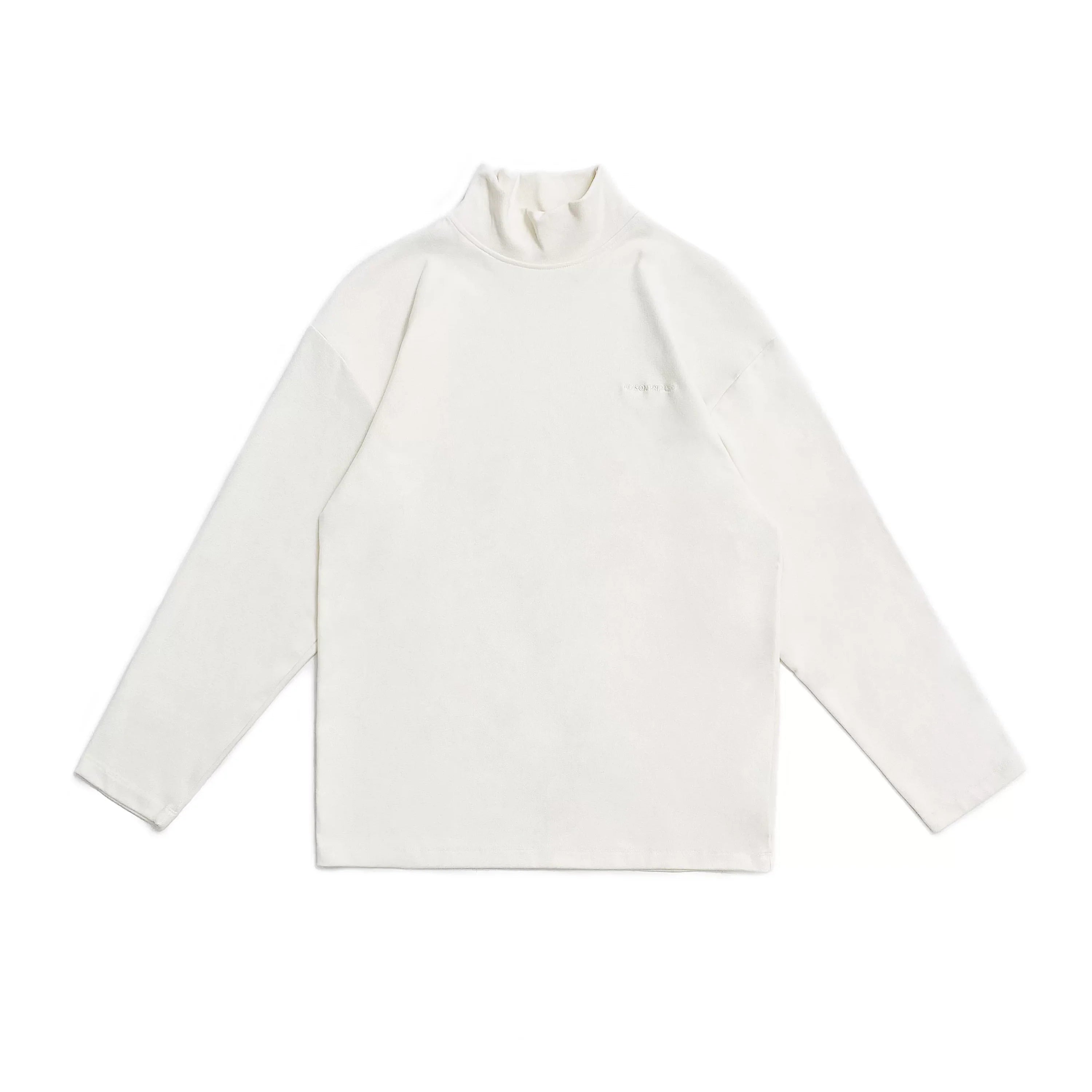 MASONPRINCE Men's Velvet Half Turtleneck Long Sleeve Base Layer Shirt