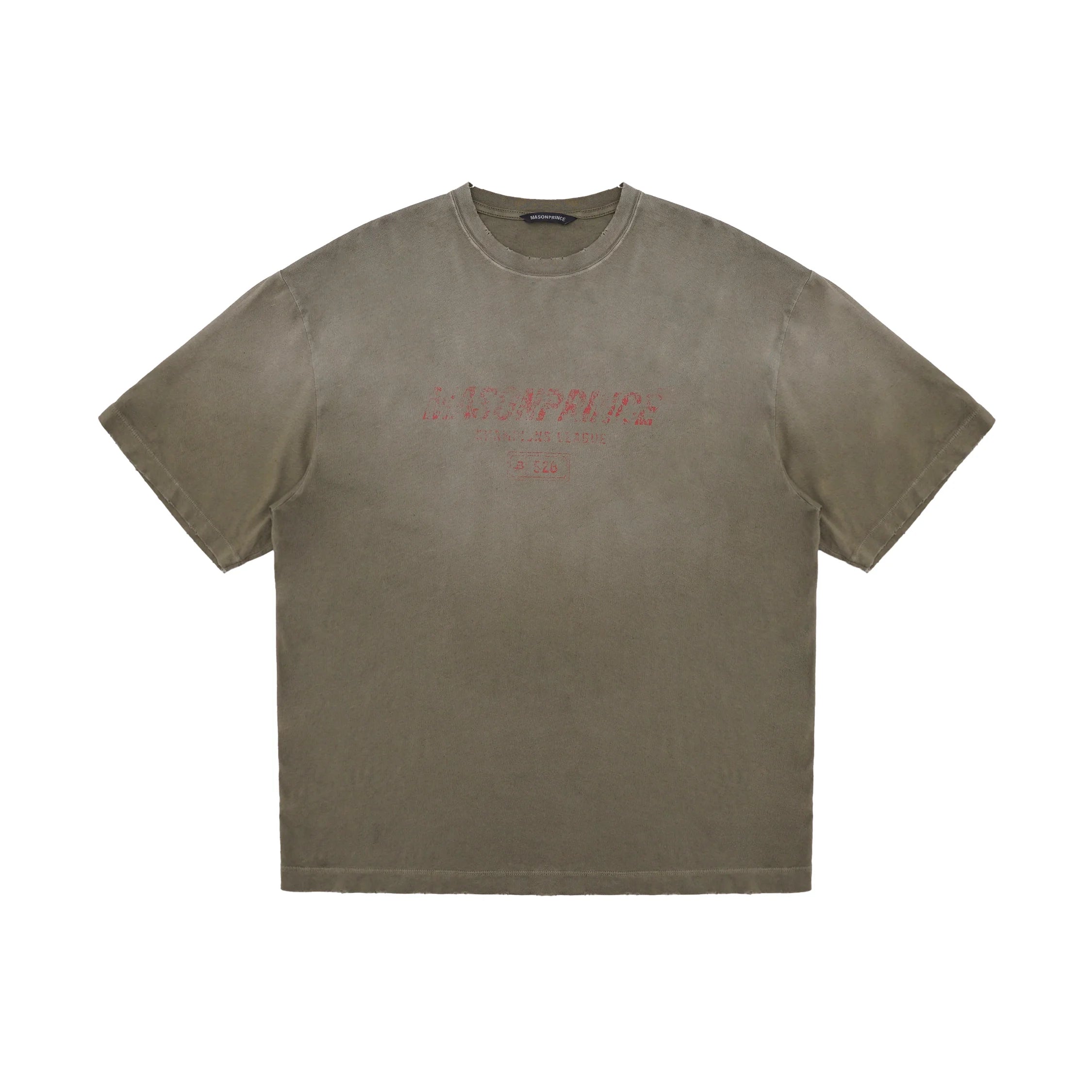 MASONPRINCE Retro Olive Graphic T-Shirt