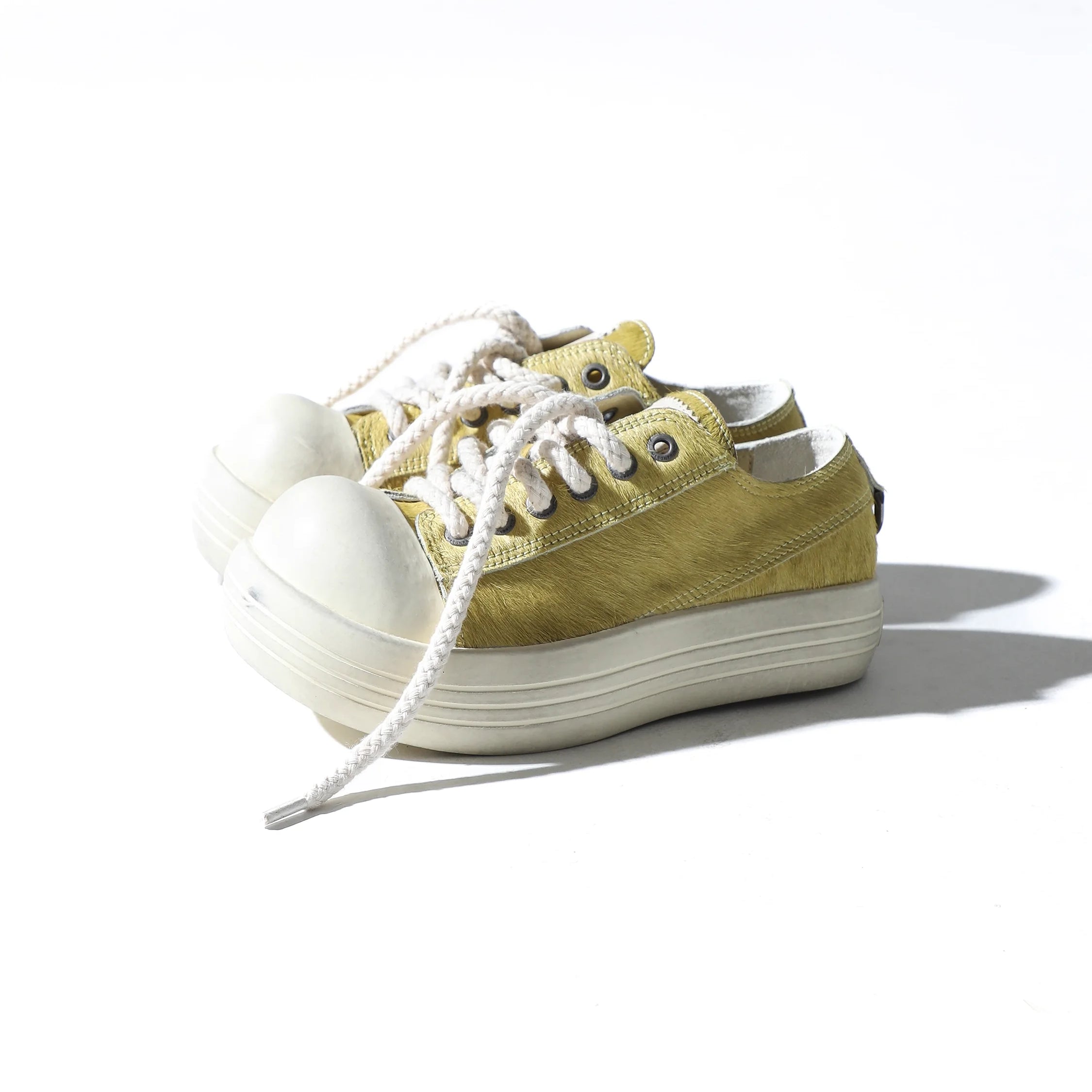 MASONPRINCE Special Edition Colorful Pony Hair Chunky Sneakers - Low and High Top Options