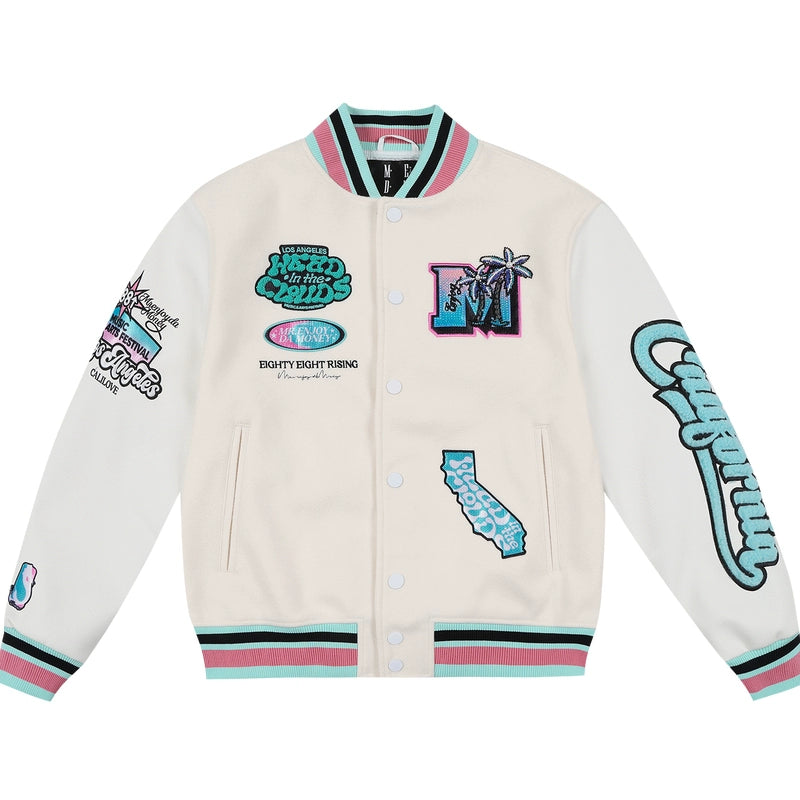 MEDM Eighty Eight Rising Coastal Varsity Jacket