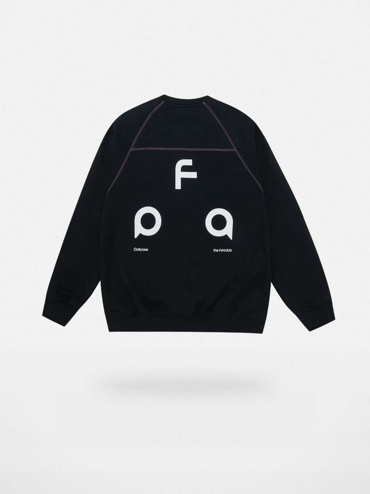 FPA Heavyweight Raglan Crewneck in Black