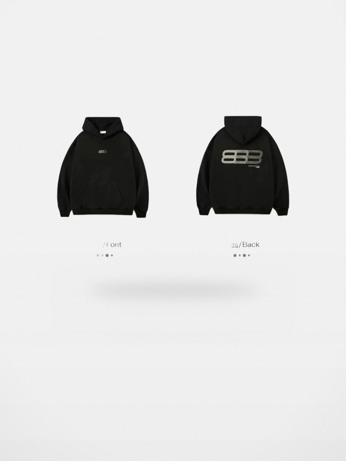 FPA Gradient Runway Graphic Hoodie in Black