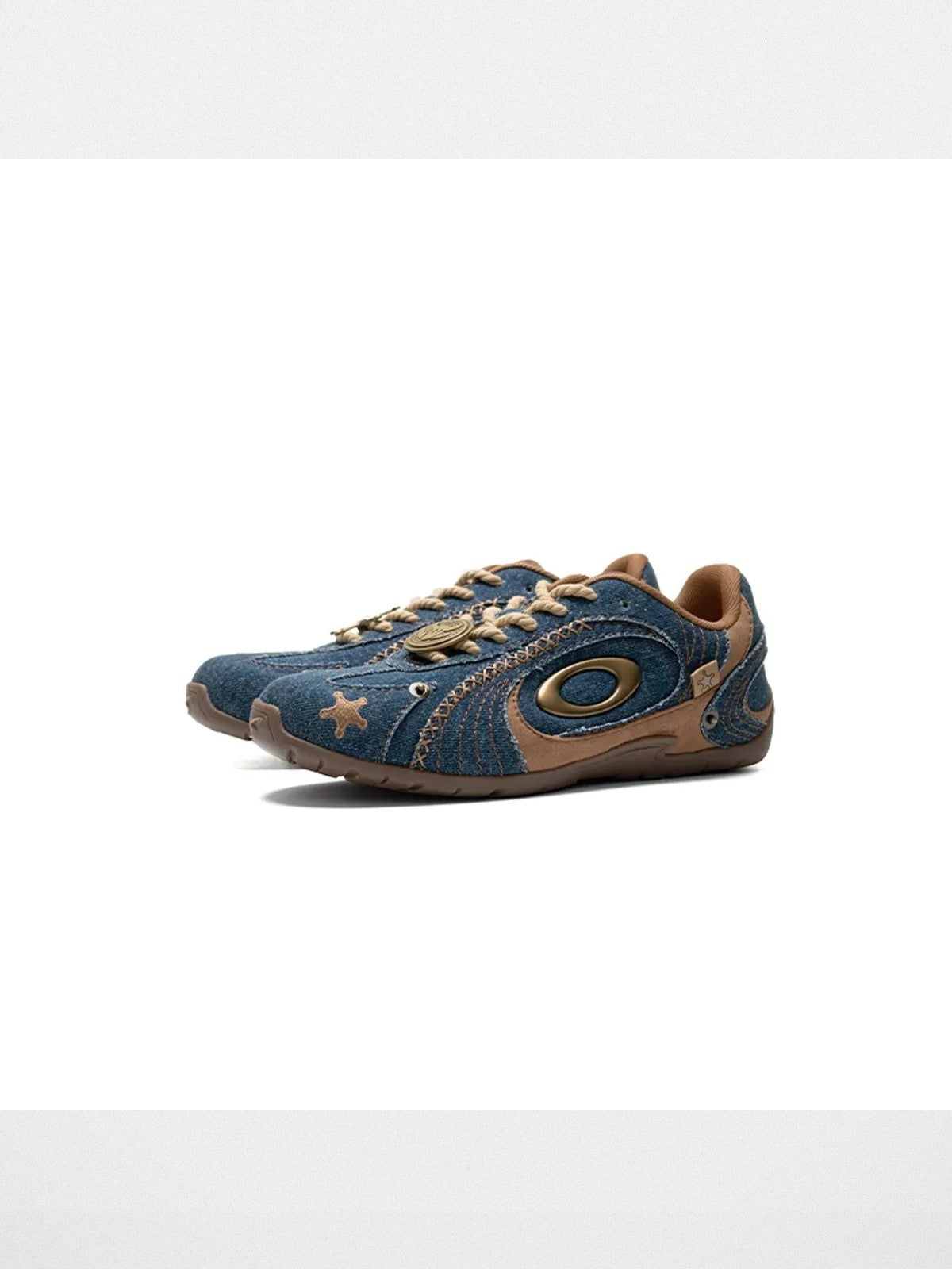 OLDORDER Toy Story Woody Denim Sneakers in Denim
