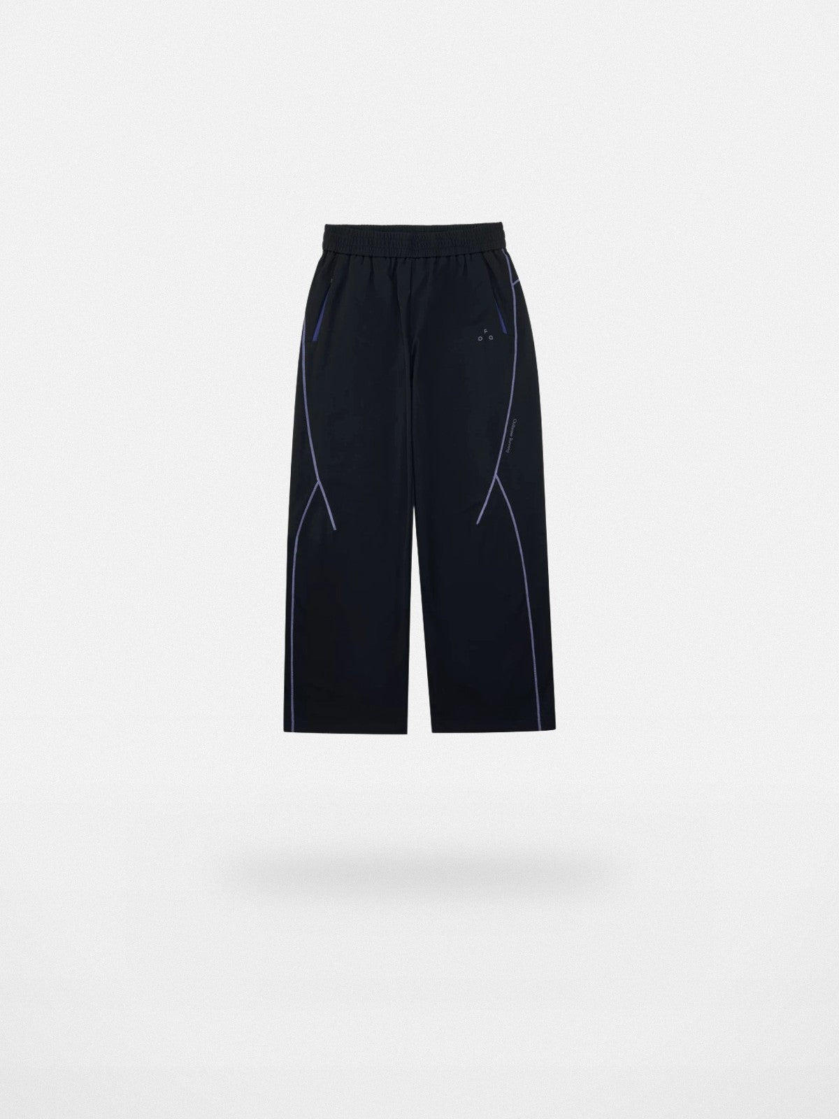 FPA Contrast Stitch Fleece Pants in Black