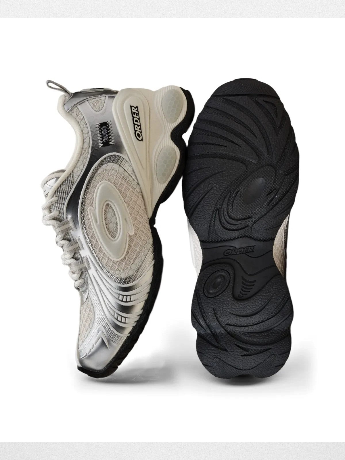 OLDORDER Turbo GT Chunky Platform Sneakers in White