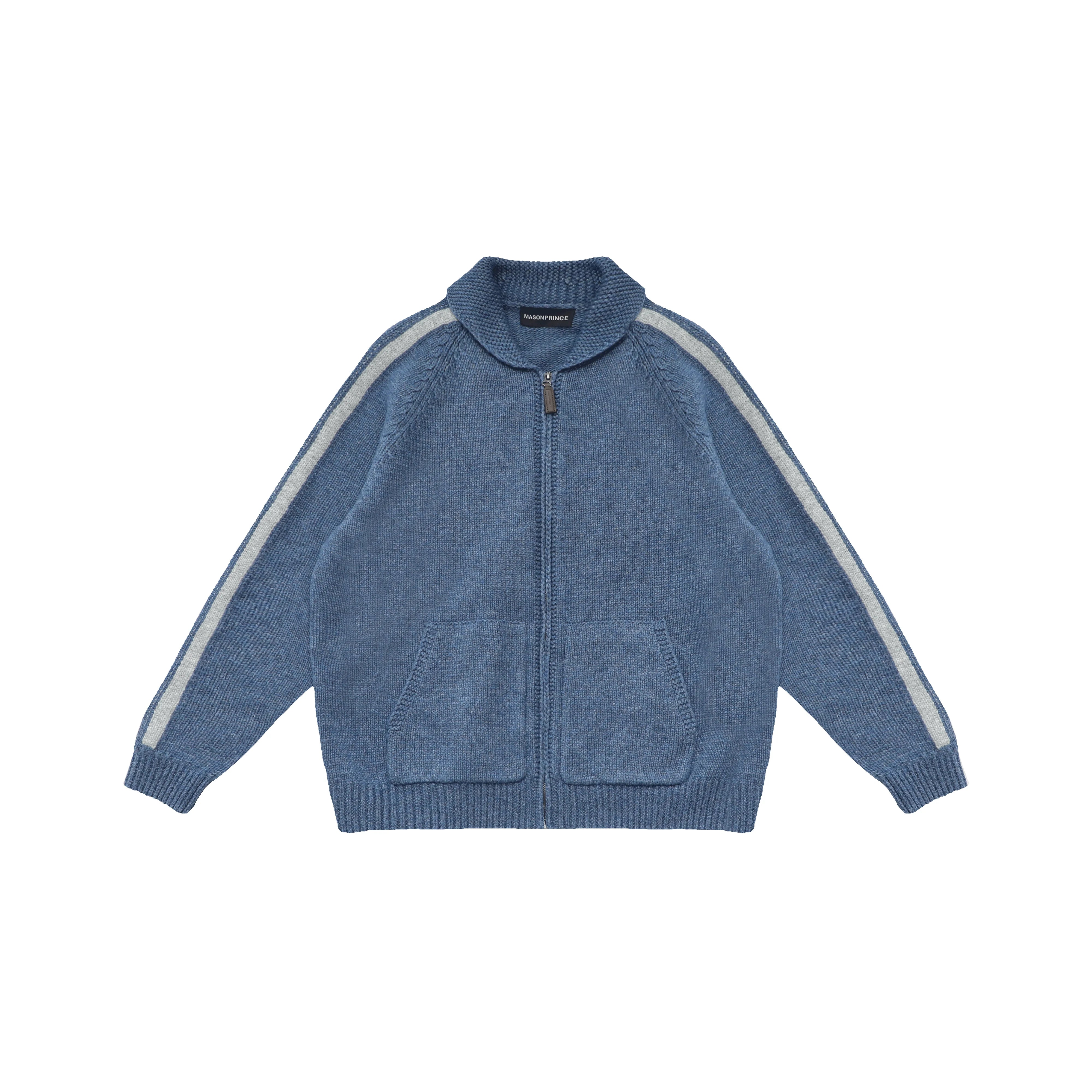 MASONPRINCE Autumn Wool Letterman Baseball Cardigan