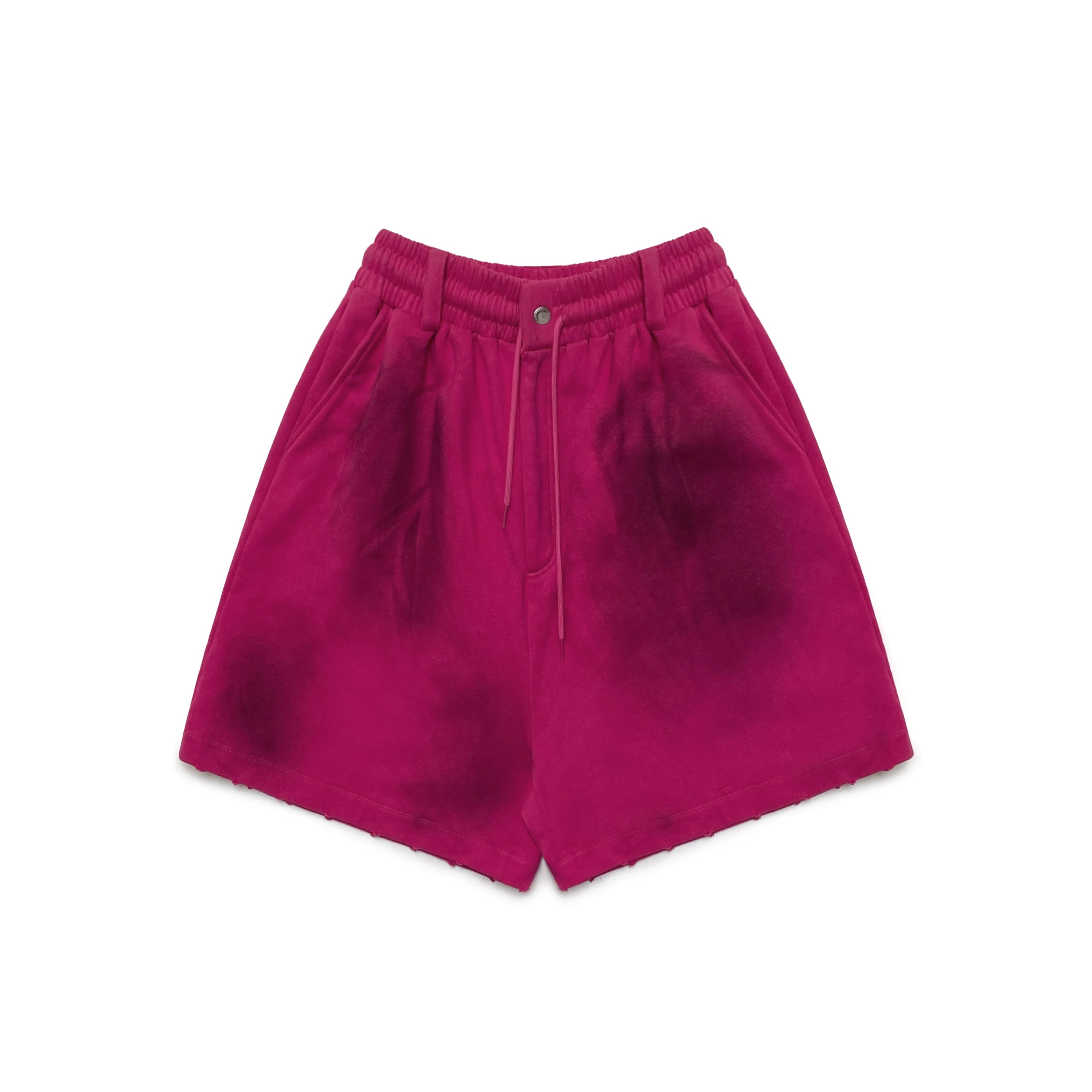 MASONPRINCE Men's Handmade Distressed Logo Patch Summer Shorts