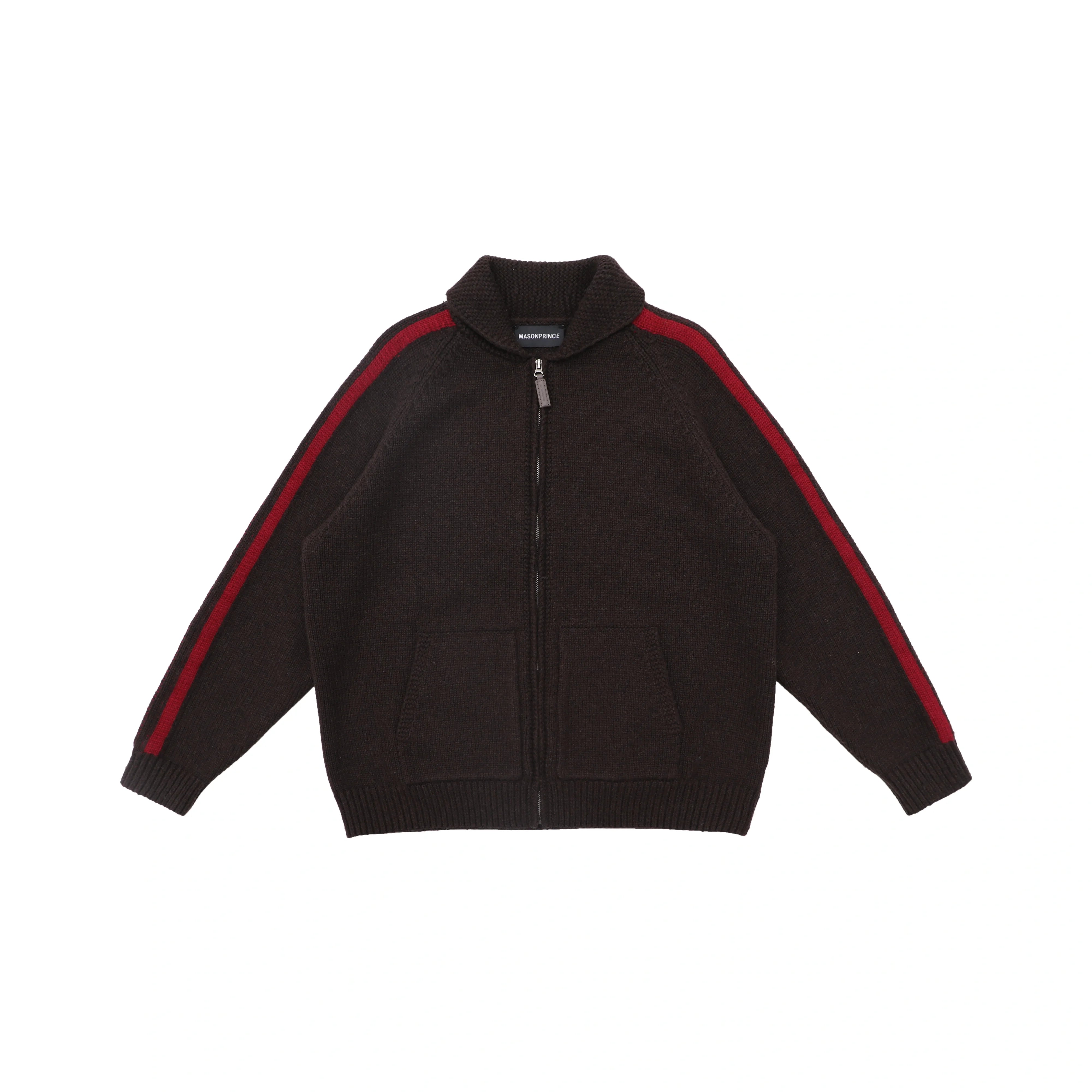 MASONPRINCE Autumn Wool Letterman Baseball Cardigan