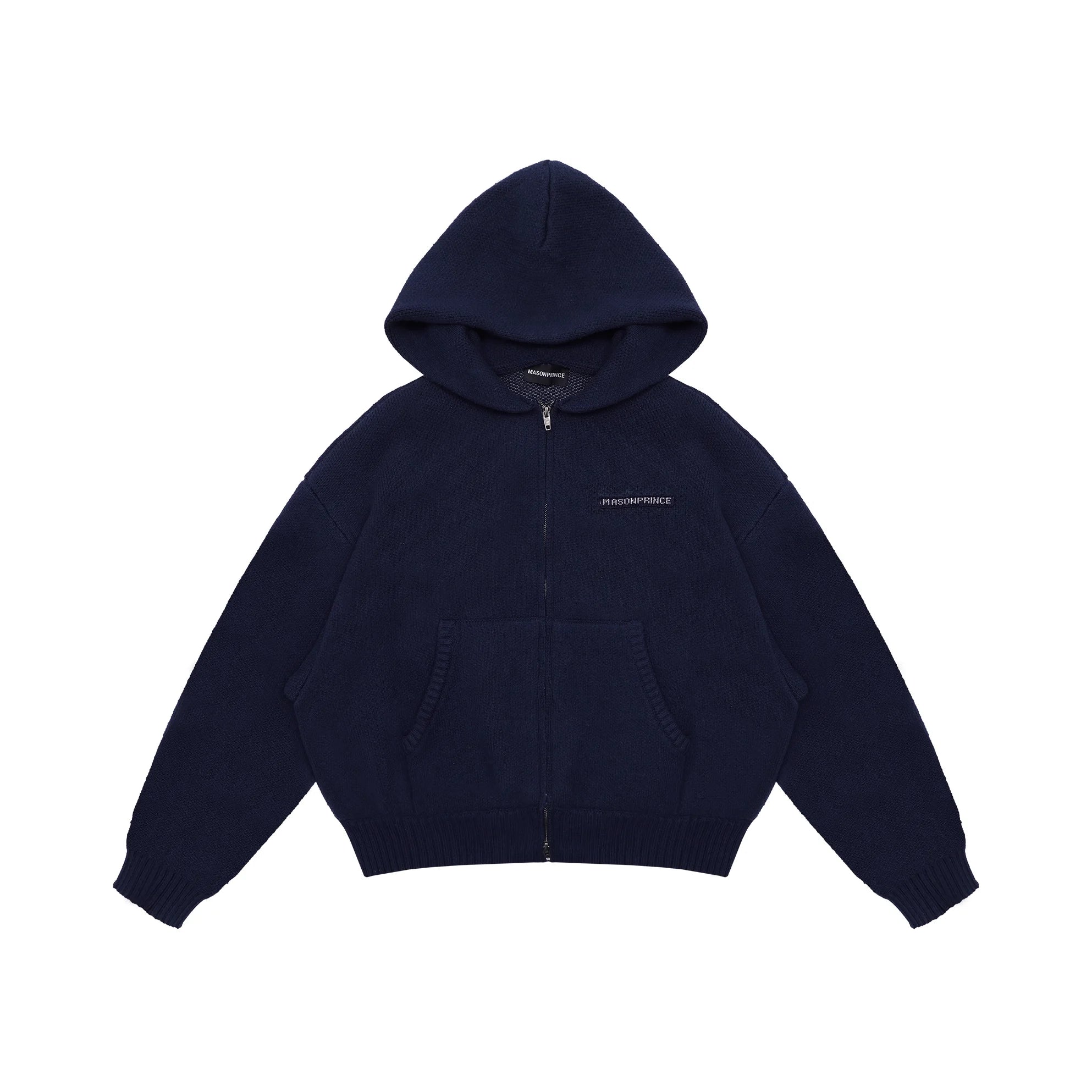 MASONPRINCE Men's Thick Jacquard Hooded Sweater – Autumn/Winter Limited Edition