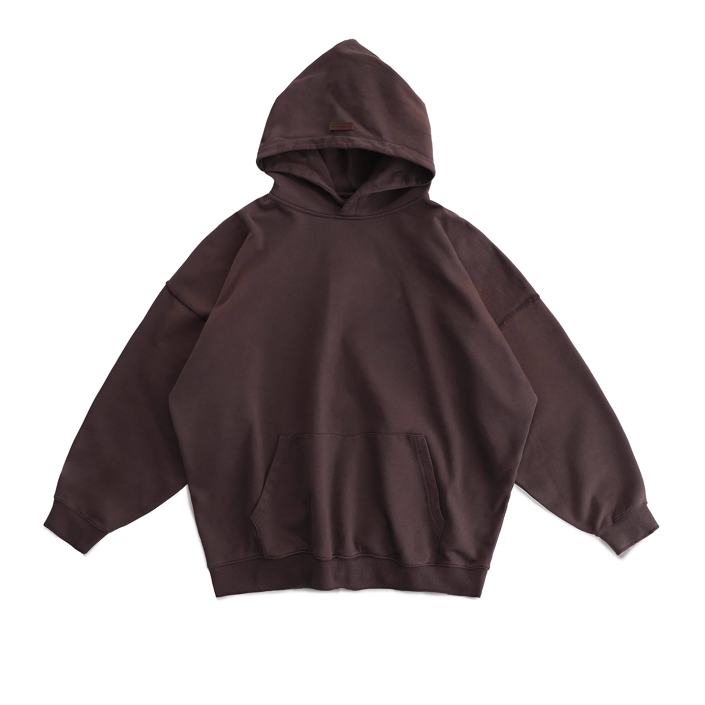 MASONPRINCE Cotton Sweatshirt with Rubber Patch and School Uniform Style