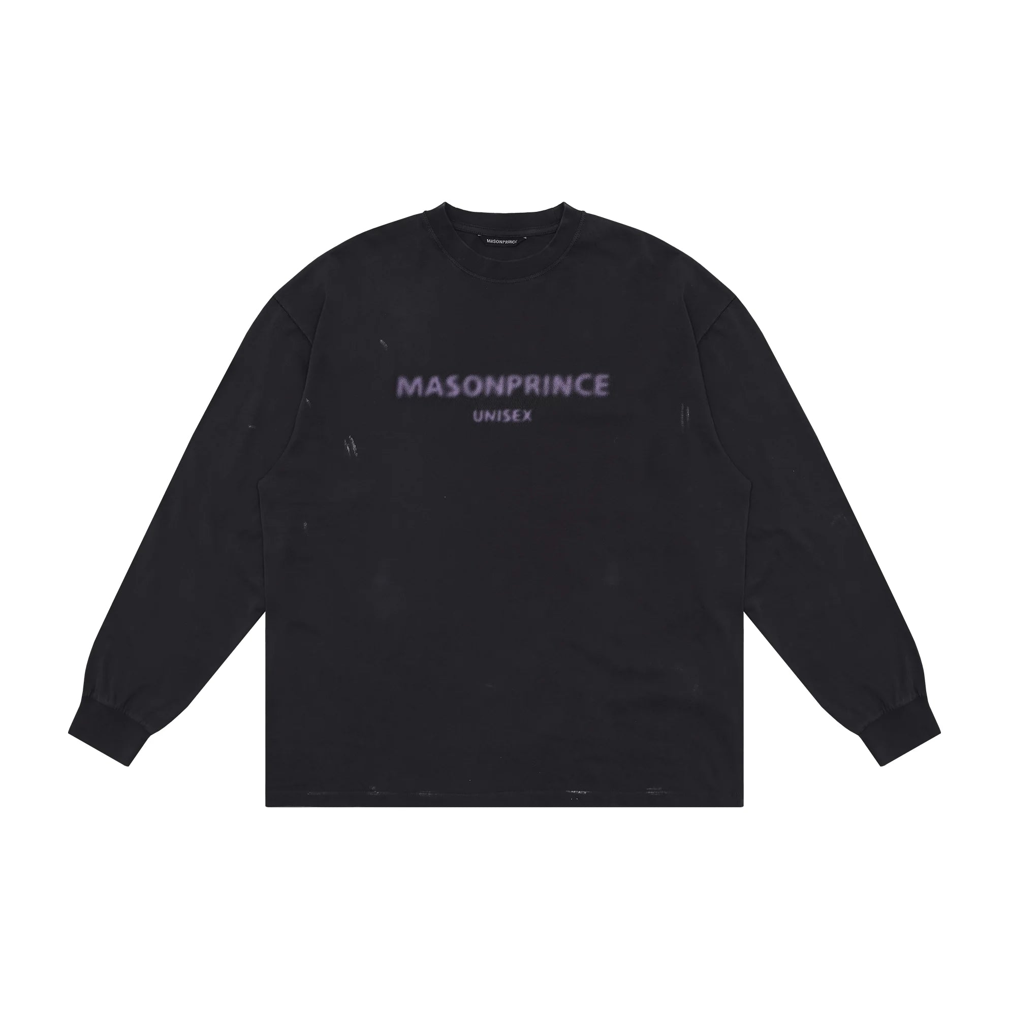 MASONPRINCE Unisex Layered Washed Sweatshirt and Wide-Leg Pants Set