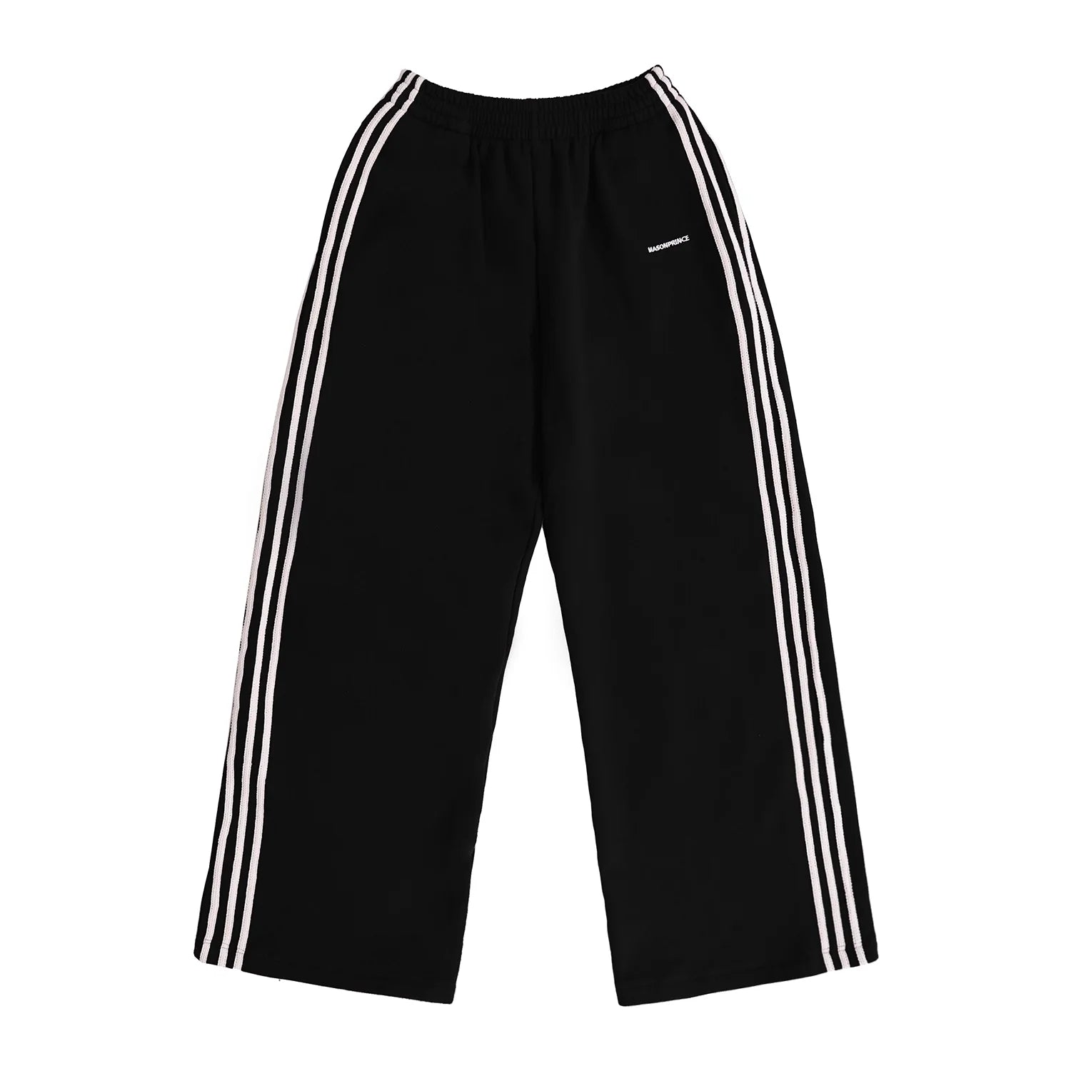 MASONPRINCE Men's Retro Color-Blocked Tracksuit with Zip-Up Jacket and Pants