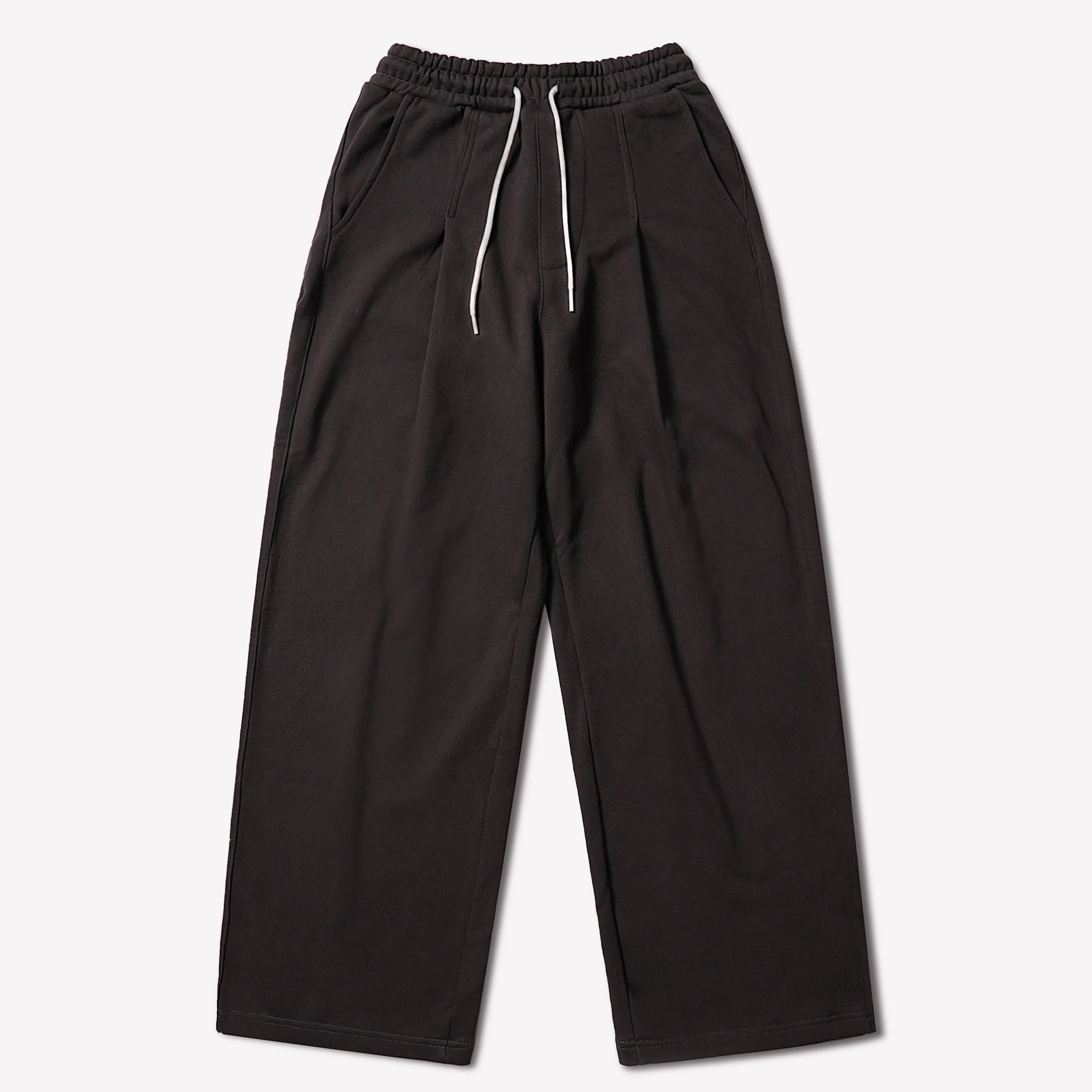 MASONPRINCE Women's High Waist Pleated Knit Sweatpants