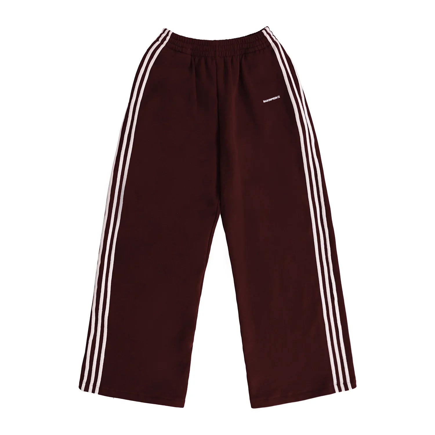 MASONPRINCE Men's Retro Color-Blocked Tracksuit with Zip-Up Jacket and Pants