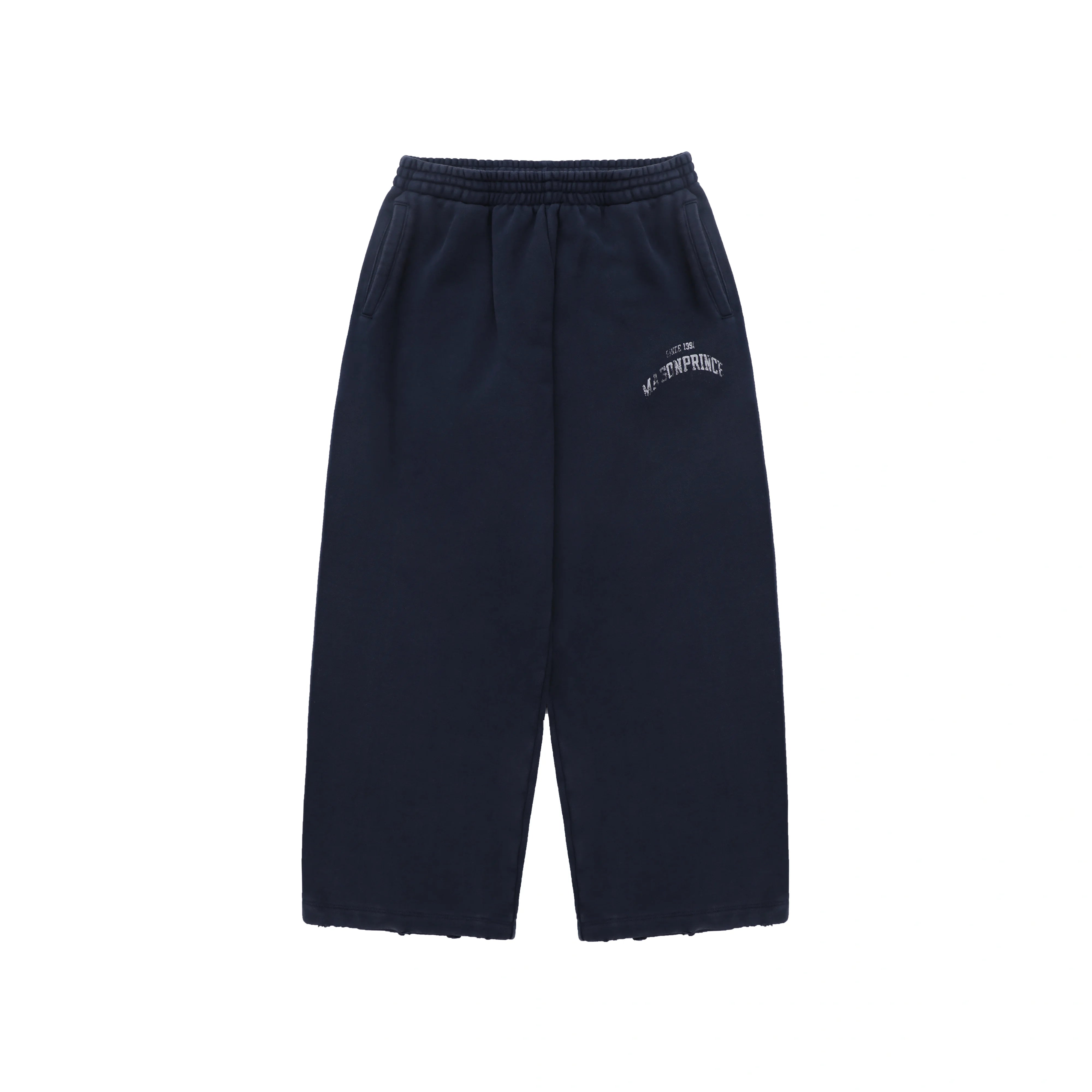 MASONPRINCE Unisex Navy Appliqué Hoodie and Jogger Set