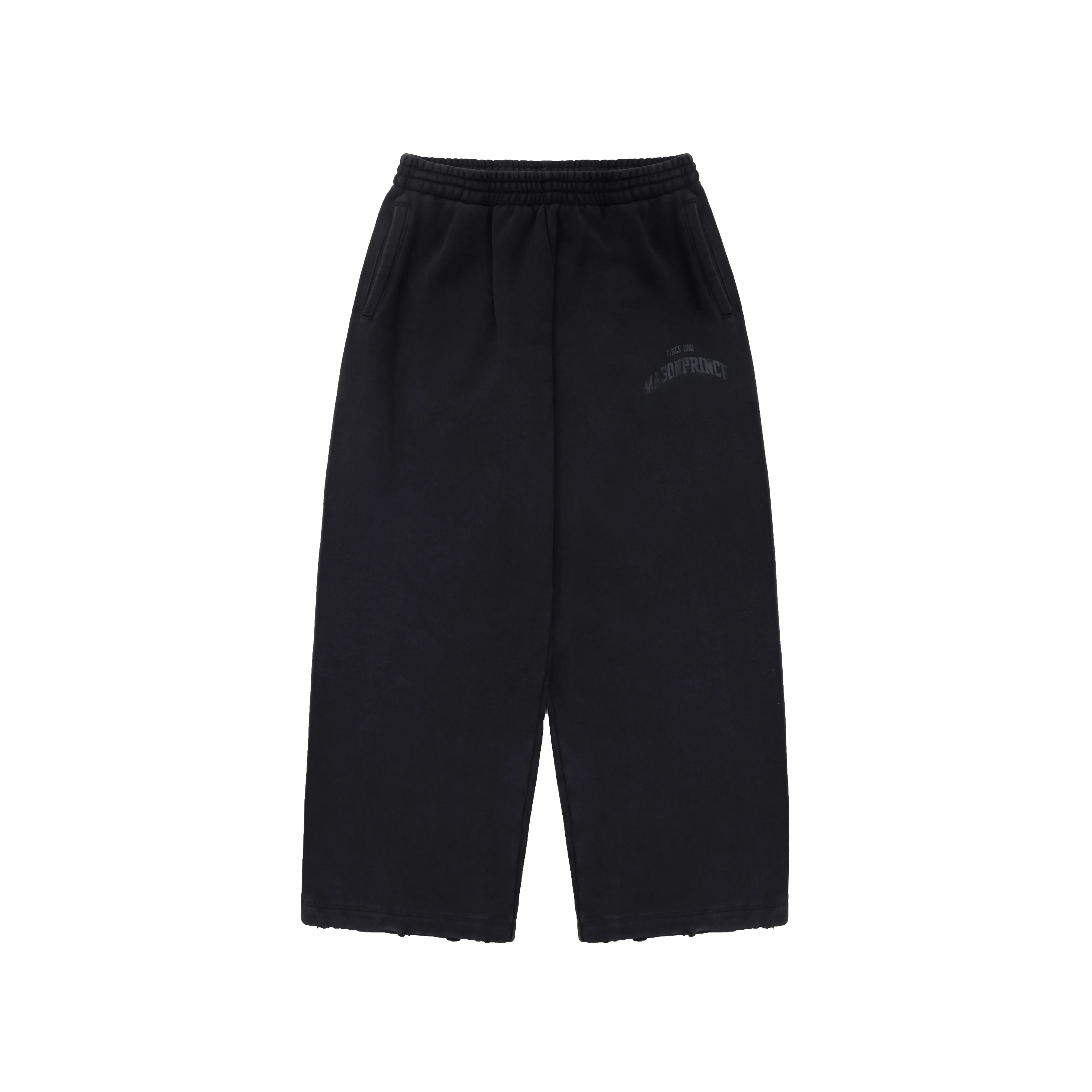 MASONPRINCE Unisex Navy Appliqué Hoodie and Jogger Set