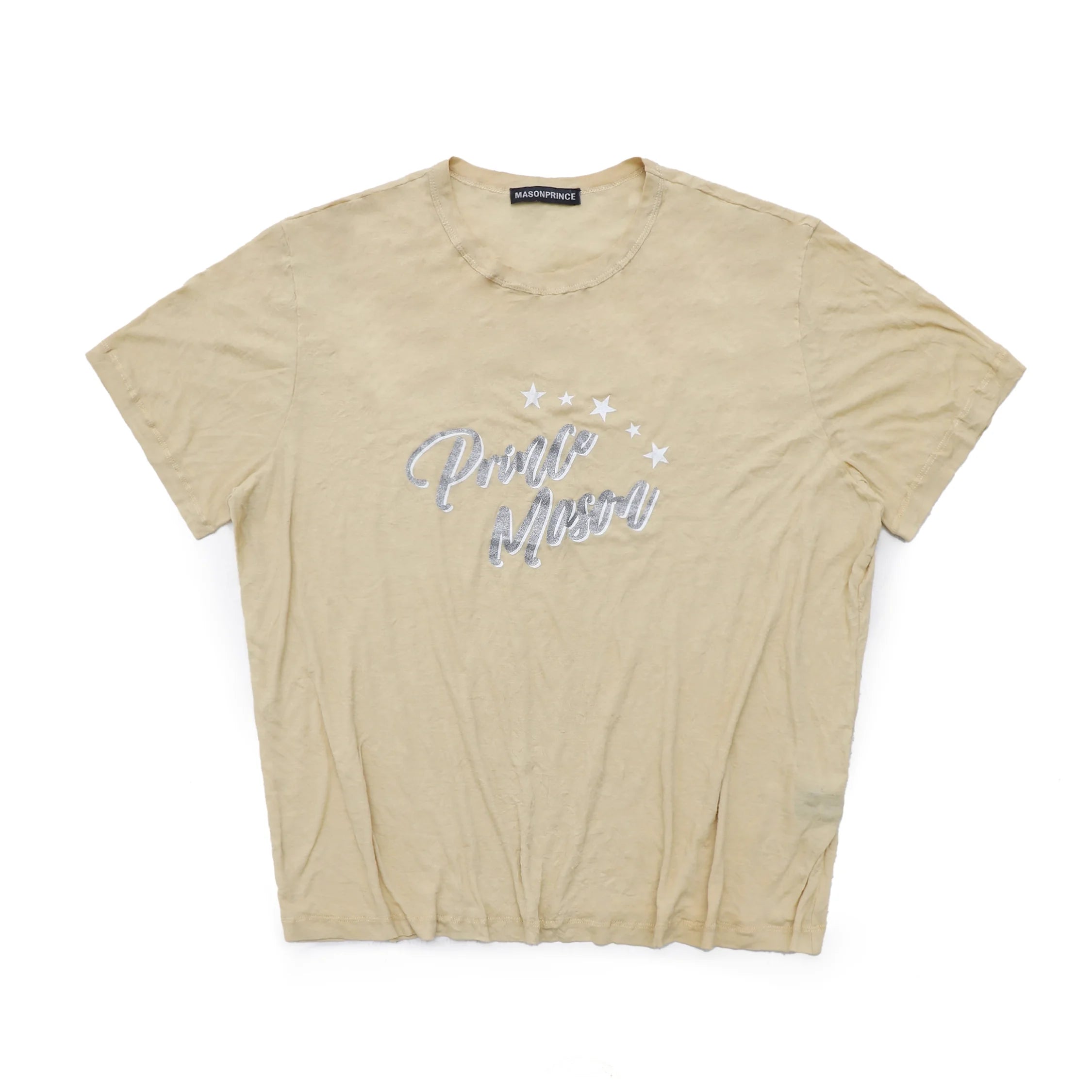 MASONPRINCE Crinkled Lightweight Graphic Short Sleeve Tee