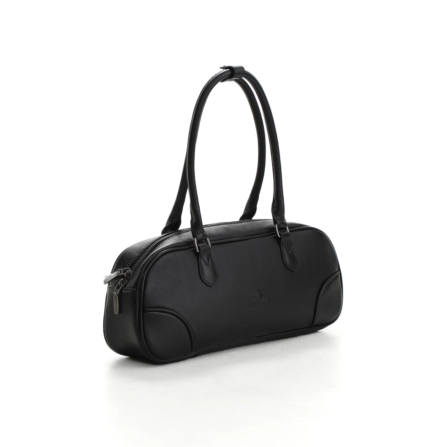 MASONPRINCE Genuine Leather Baguette Bags with Dual Sizes for Gym and Commuting