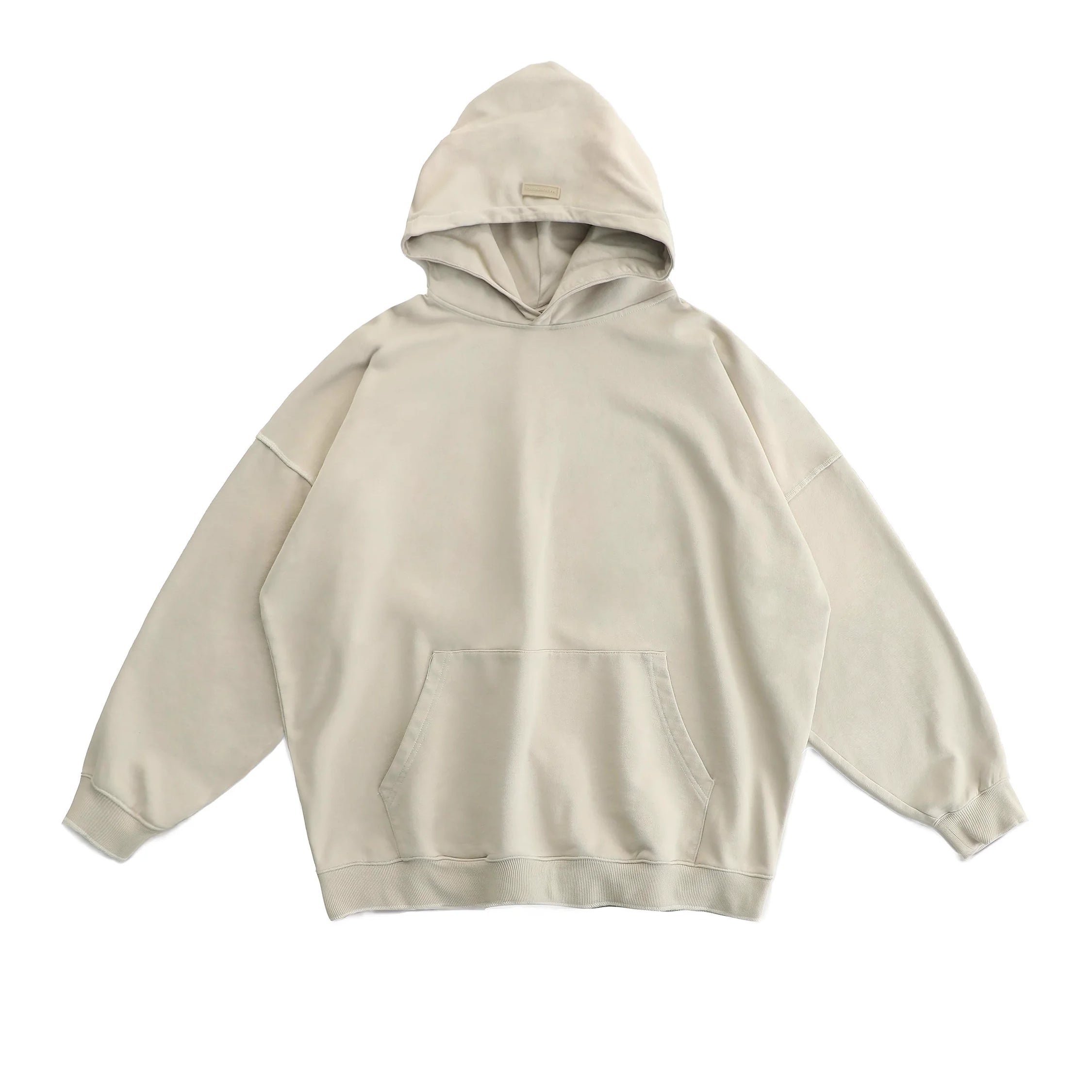 MASONPRINCE Cotton Sweatshirt with Rubber Patch and School Uniform Style