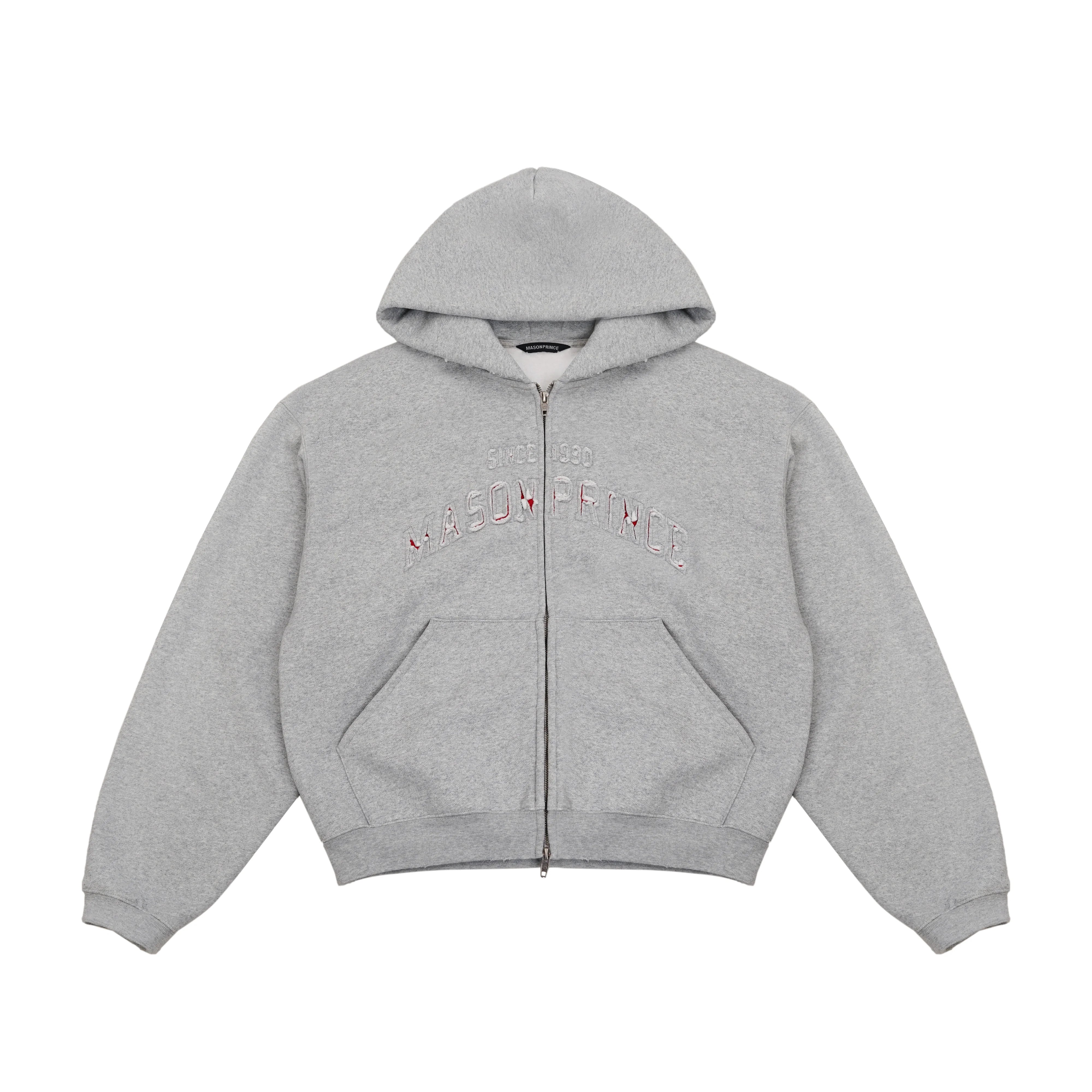 MASONPRINCE Unisex Navy Appliqué Hoodie and Jogger Set