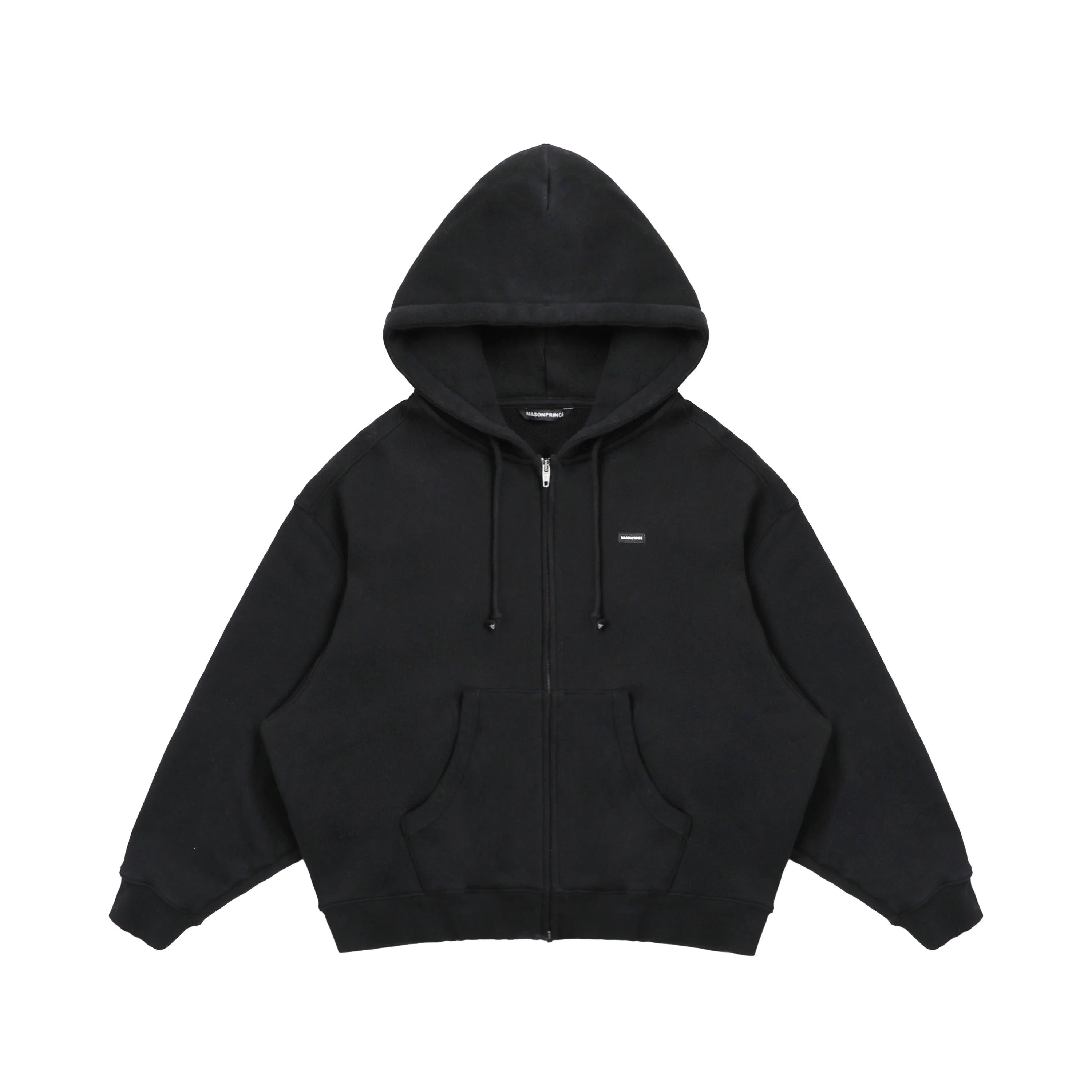 MASONPRINCE Charcoal Heavyweight Knit Hoodie and Cropped Sweatpants Set