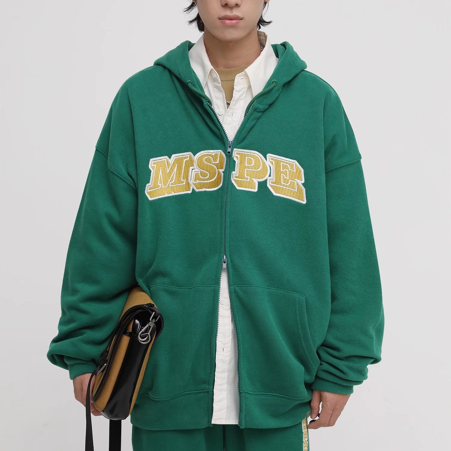 MASONPRINCE Men's Fleece Lined Varsity Tracksuit Set