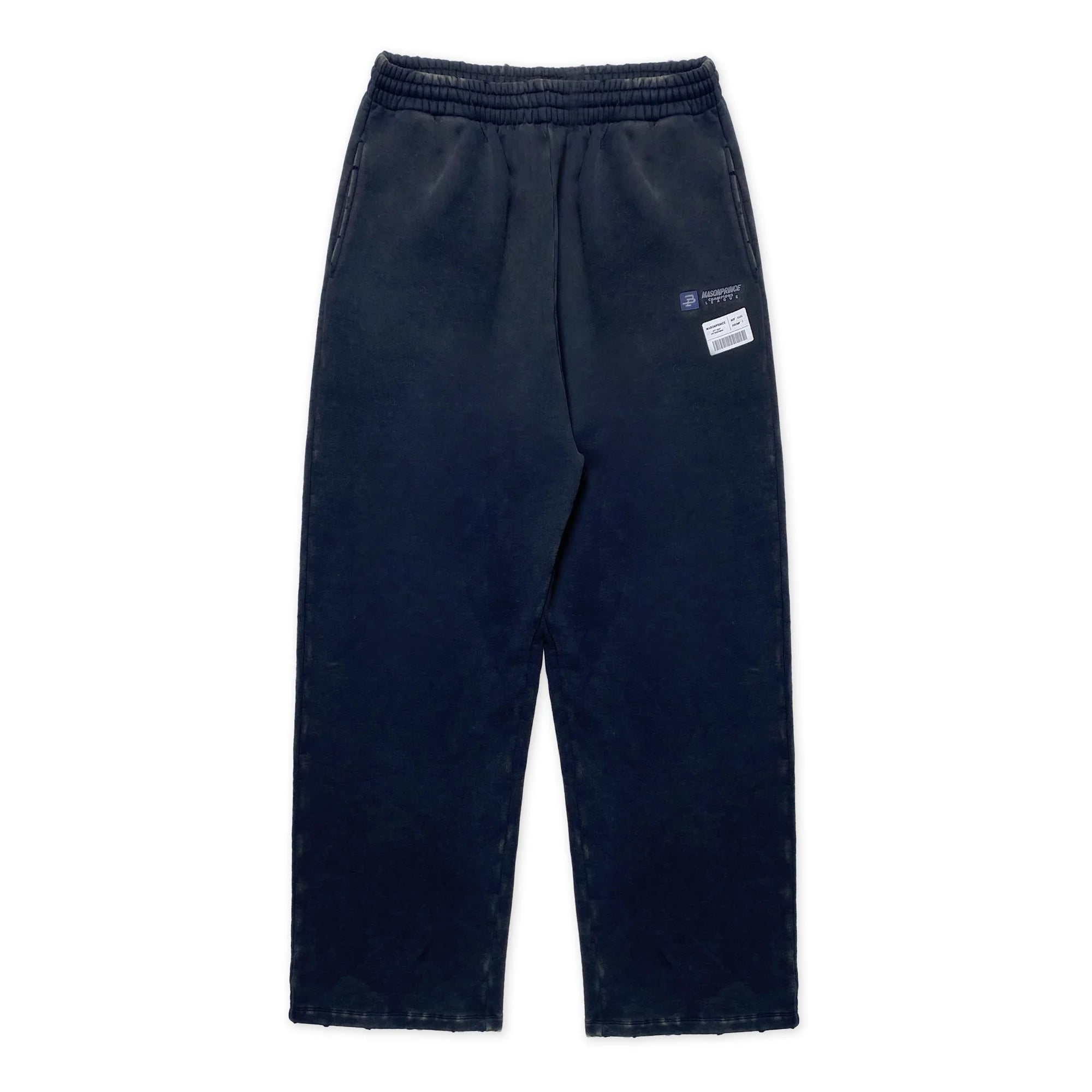 MASONPRINCE Distressed Deep Navy Zip Hoodie and Sweatpants Set