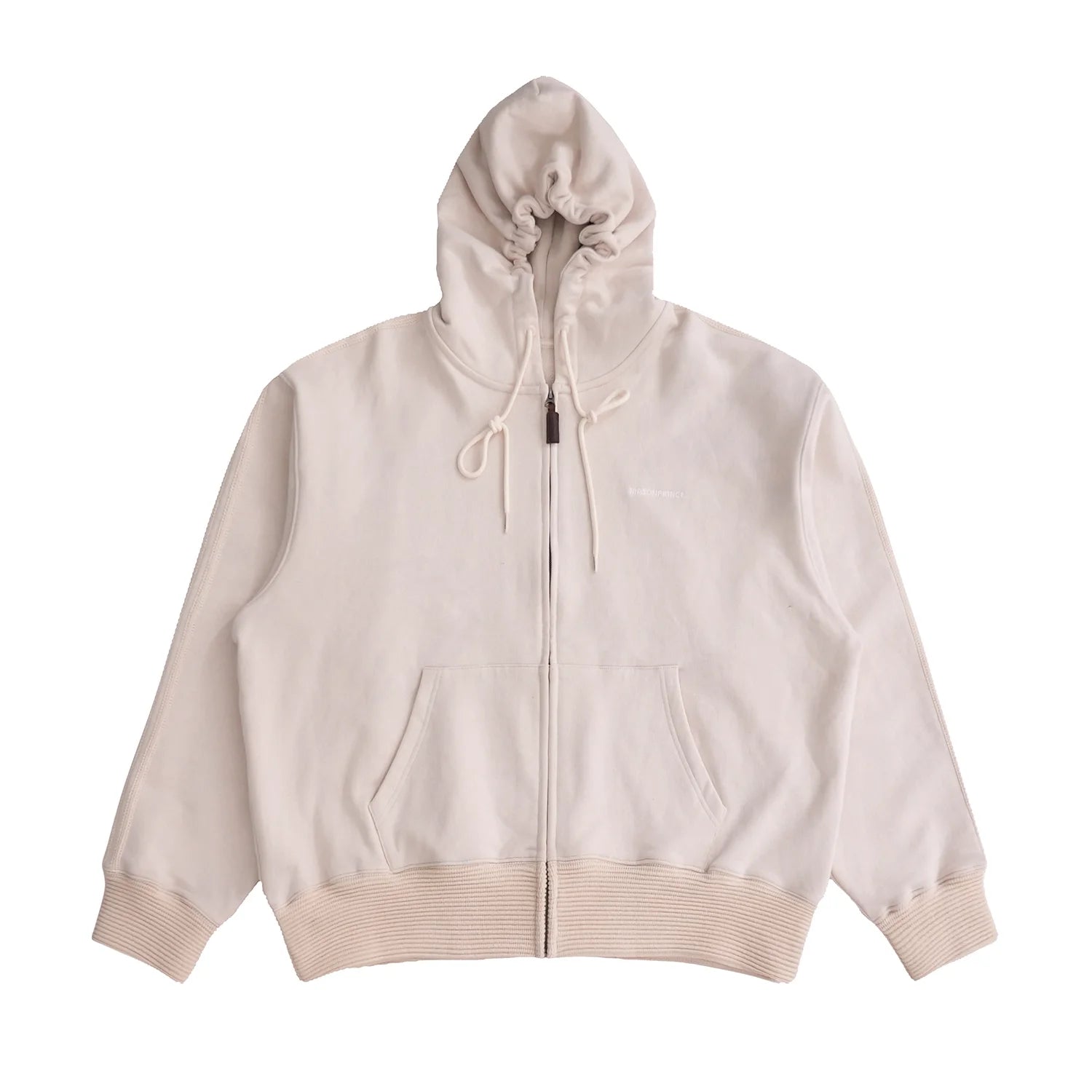 MASONPRINCE Women's Vintage Zip-Up Hoodie with Striped Sleeves