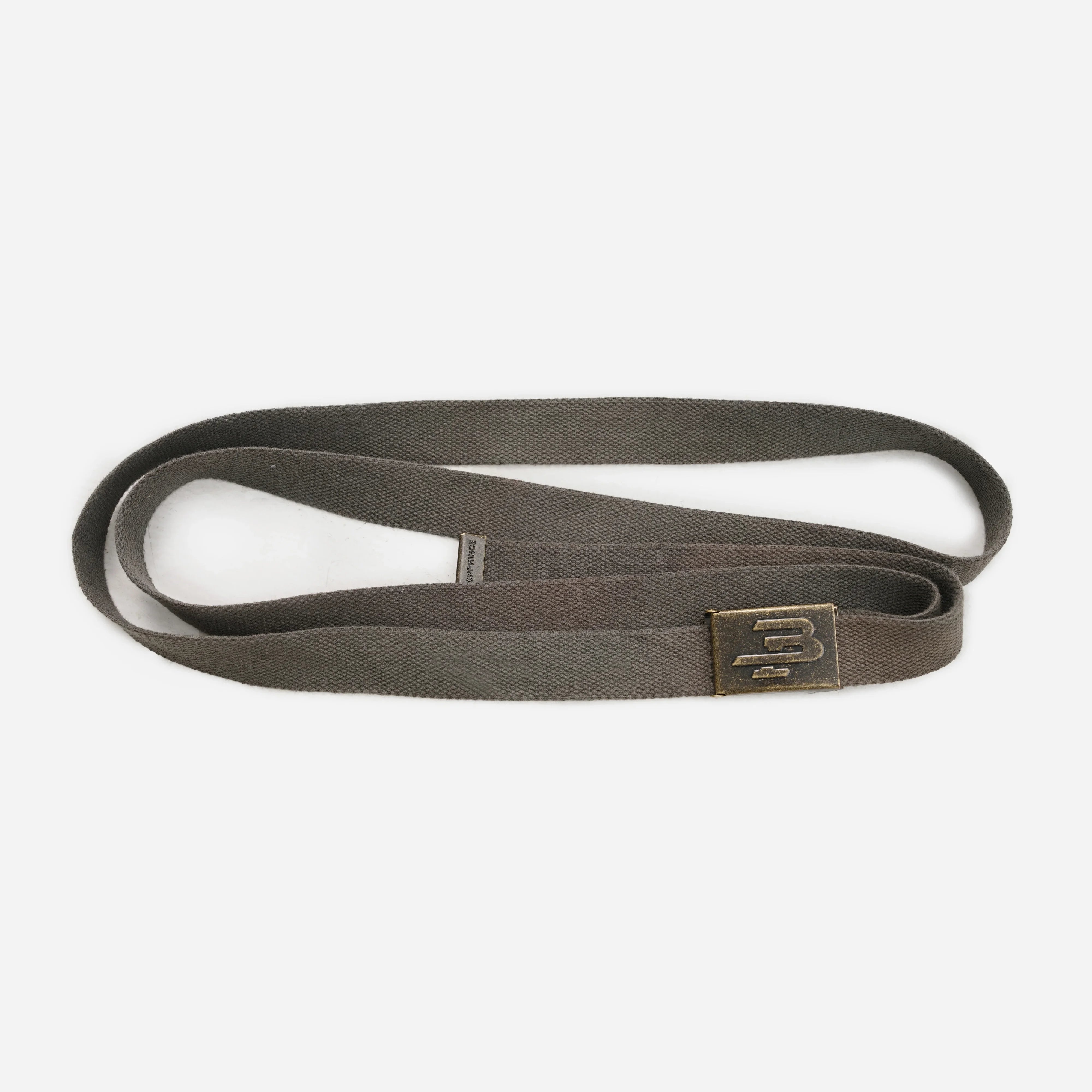 MASONPRINCE Vintage Canvas Belt with Metal Buckle